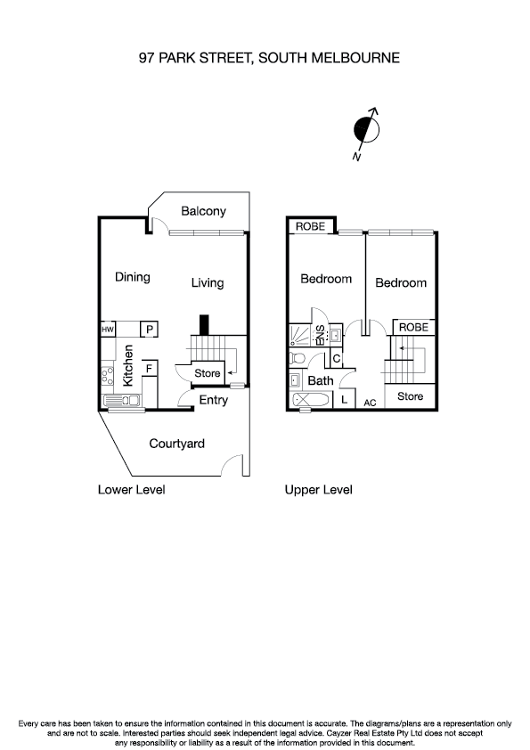 97 Park Street, SOUTH MELBOURNE VIC 3205 - Floorplan