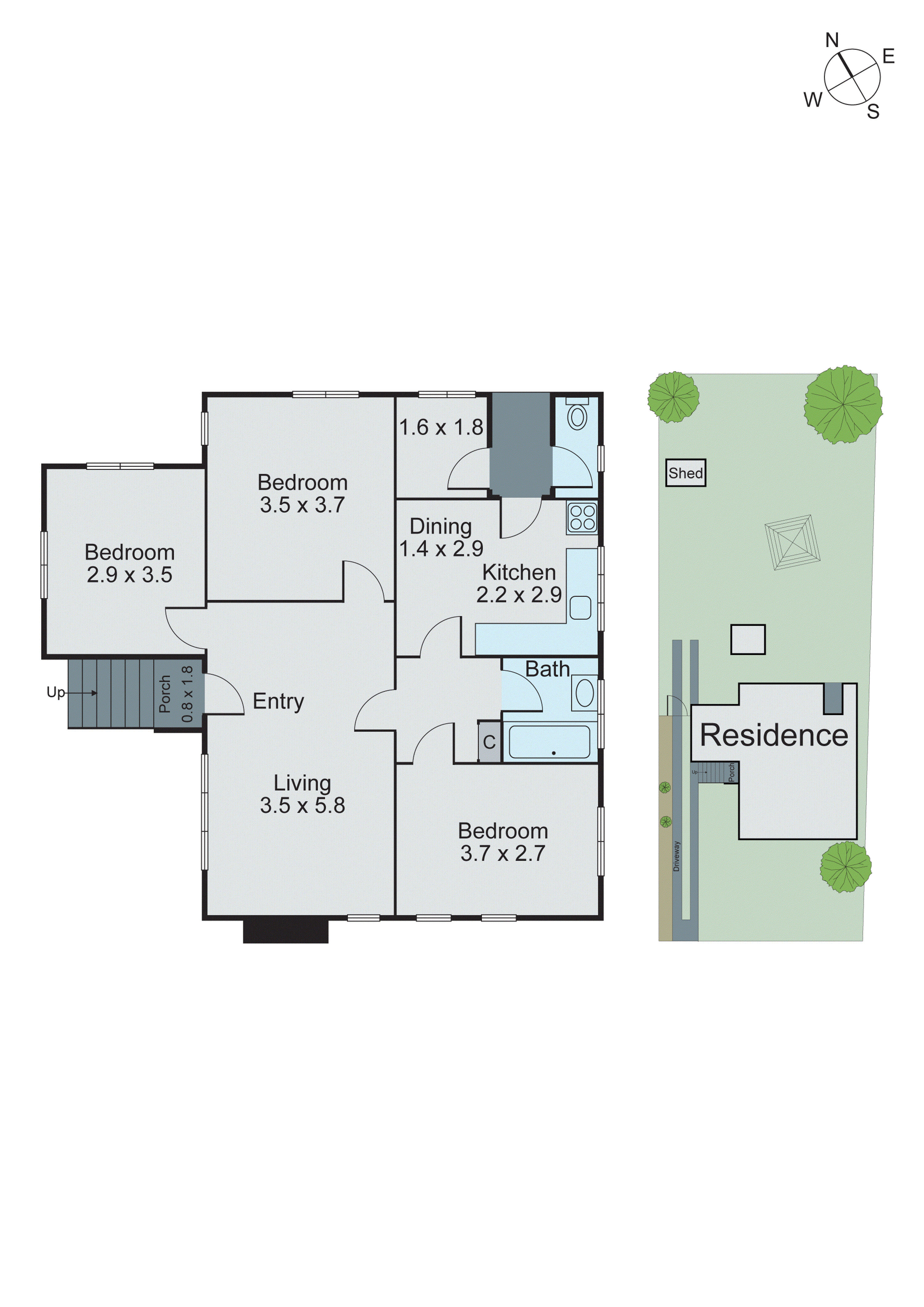 97 Power Avenue, Chadstone VIC 3148 - Floorplan