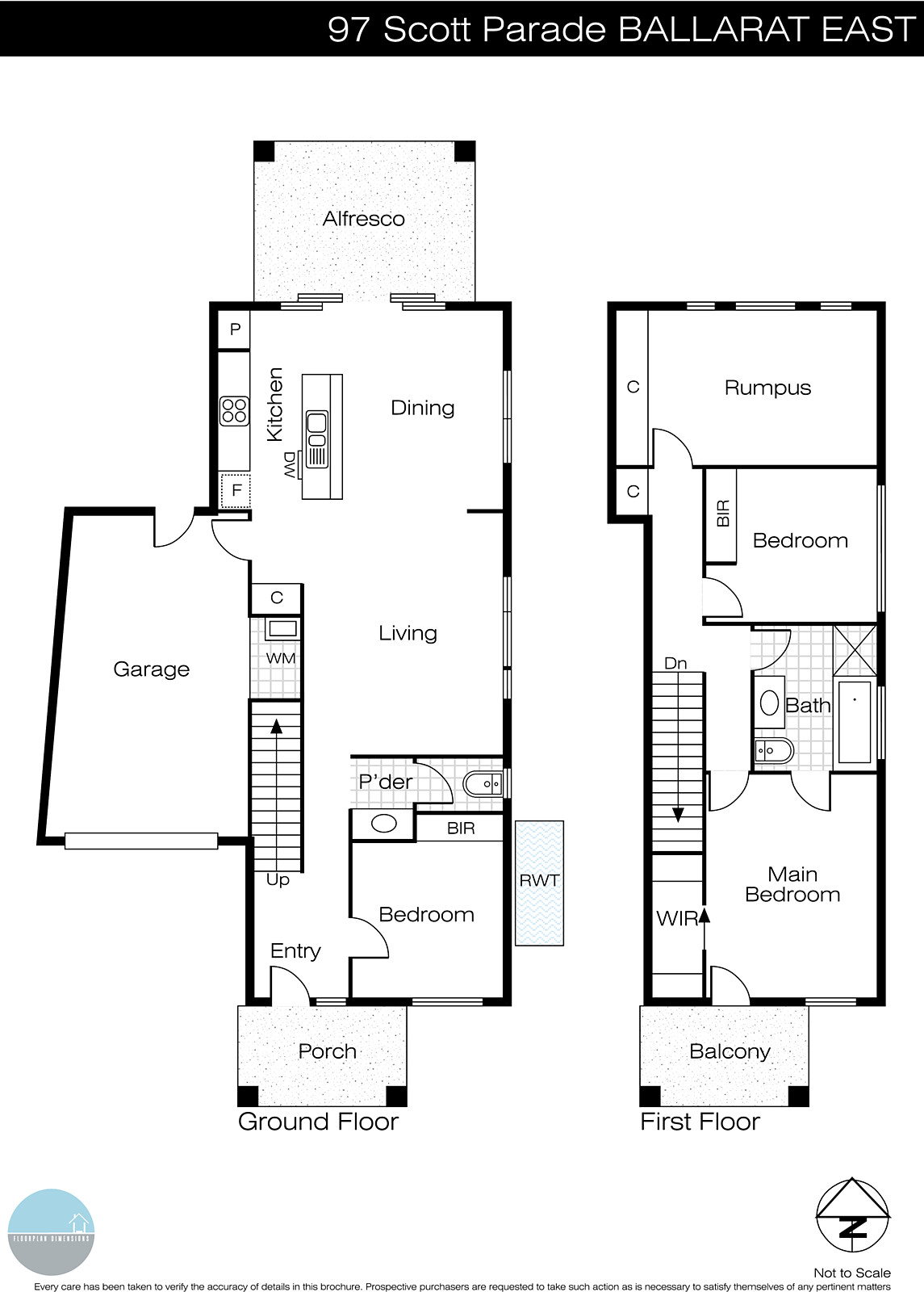 97 Scott Parade, Ballarat East VIC 3350 - Floorplan