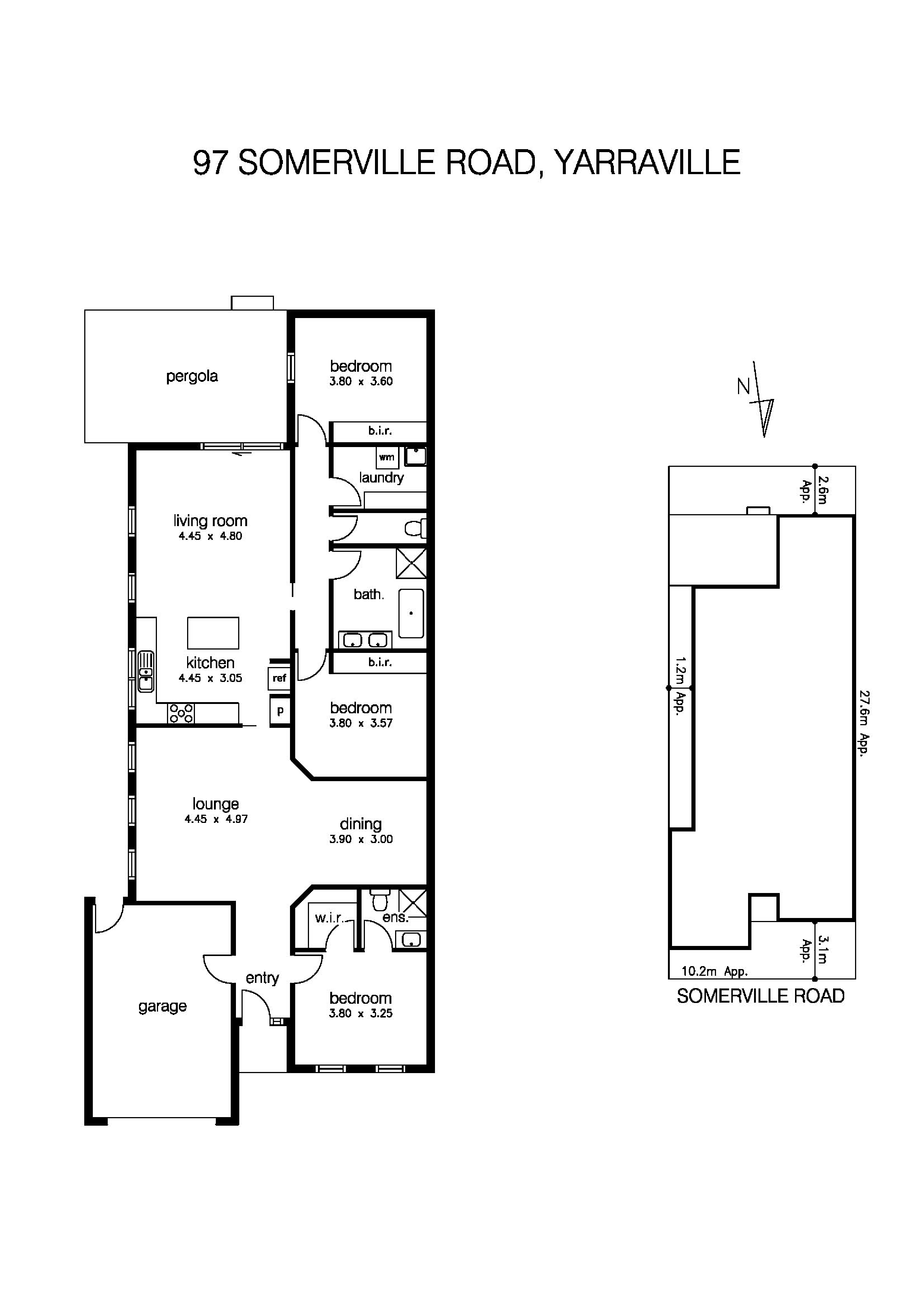 97 Somerville Road, YARRAVILLE VIC 3013 - Floorplan