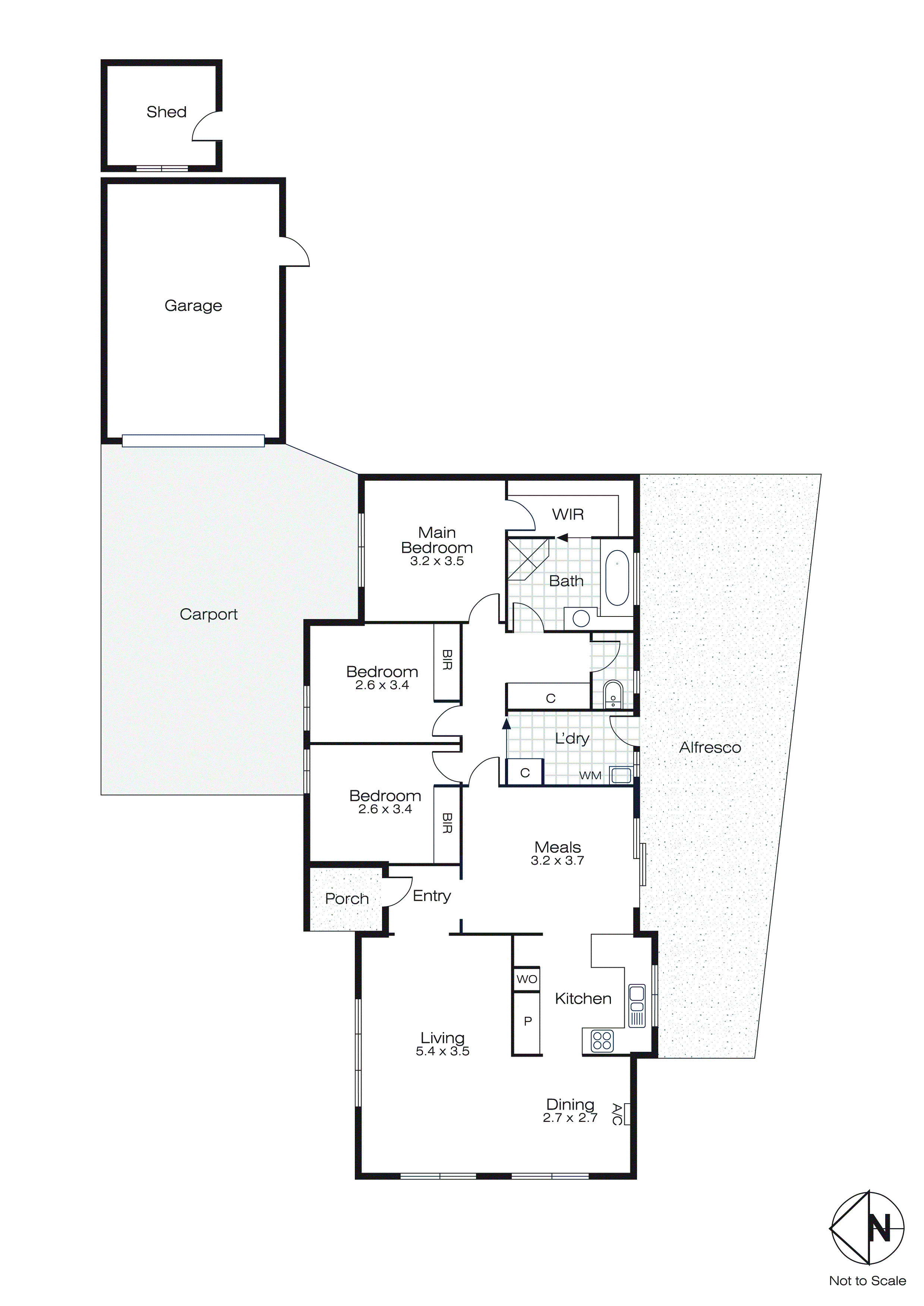 97 Yarrowee Street, Sebastopol VIC 3356 - Floorplan