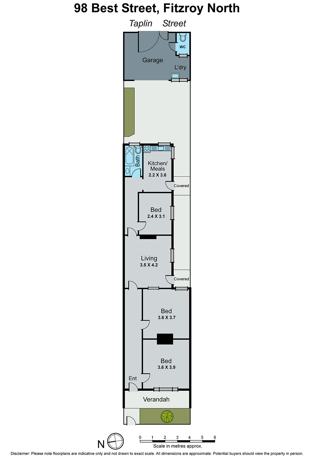 98 Best Street, Fitzroy North VIC 3068 - Floorplan