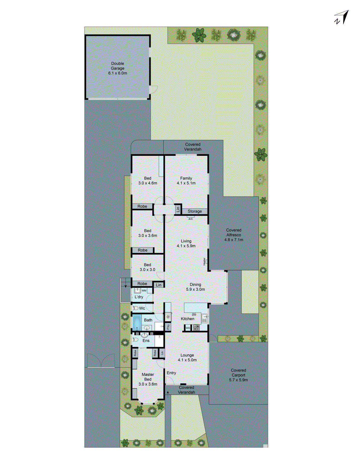 98 Glastonbury Drive, Highton VIC 3216 - Floorplan