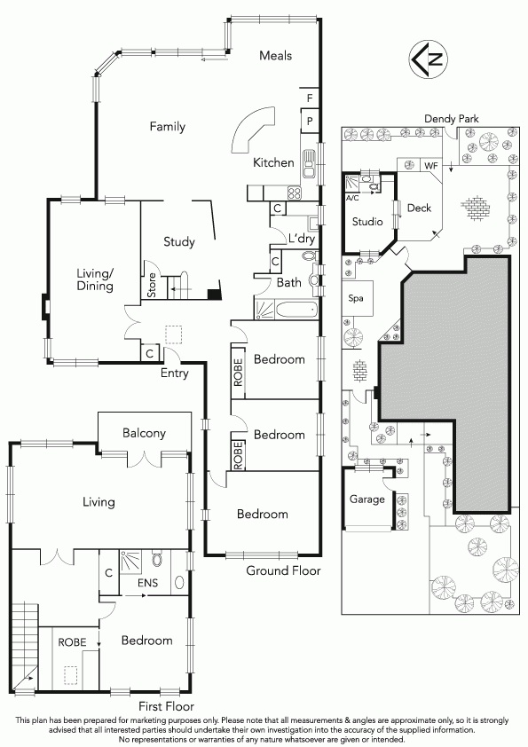 98 Glencairn Avenue, BRIGHTON EAST VIC 3187 - Floorplan