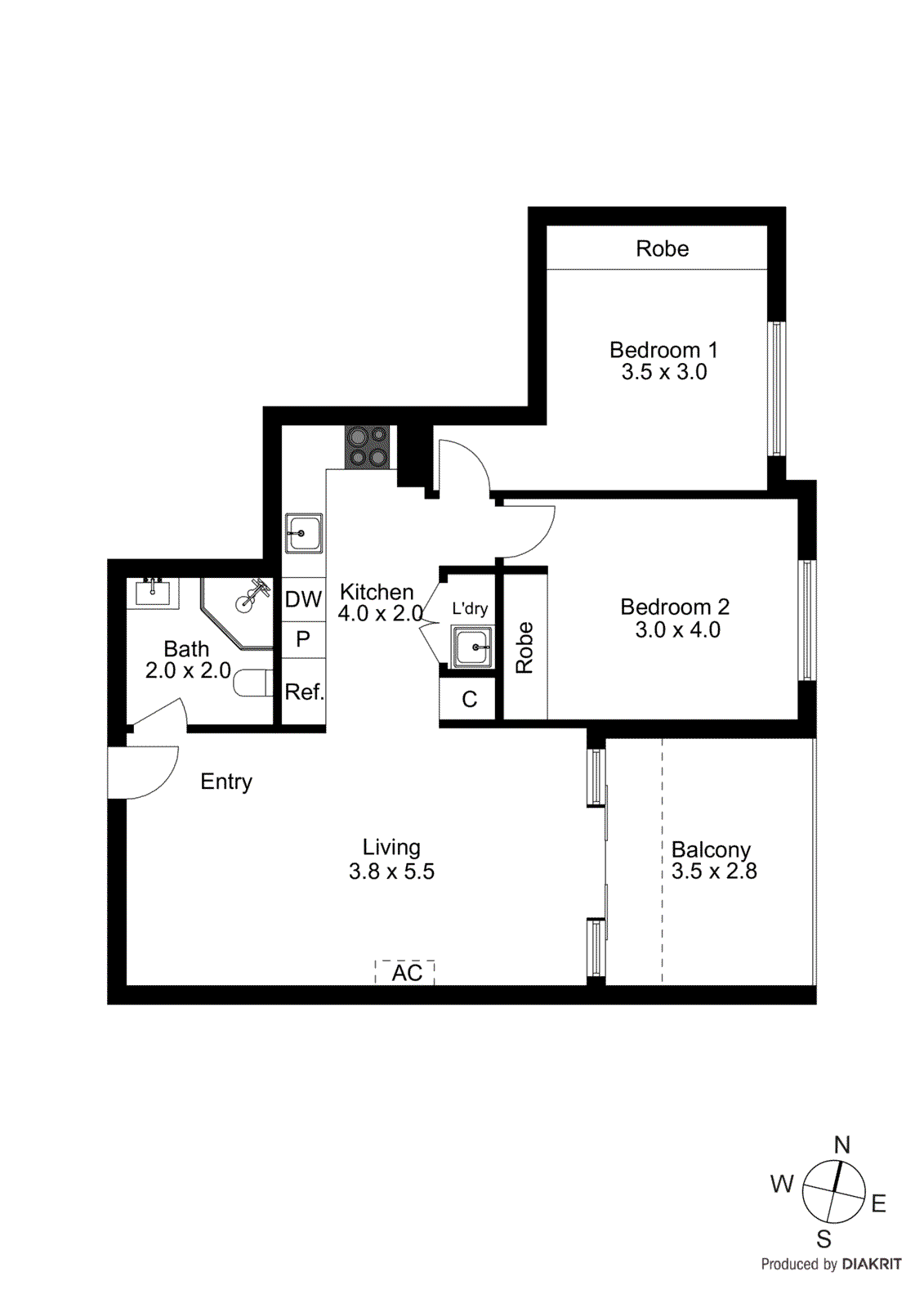 9/8 Maury Road, Chelsea VIC 3196 - Floorplan