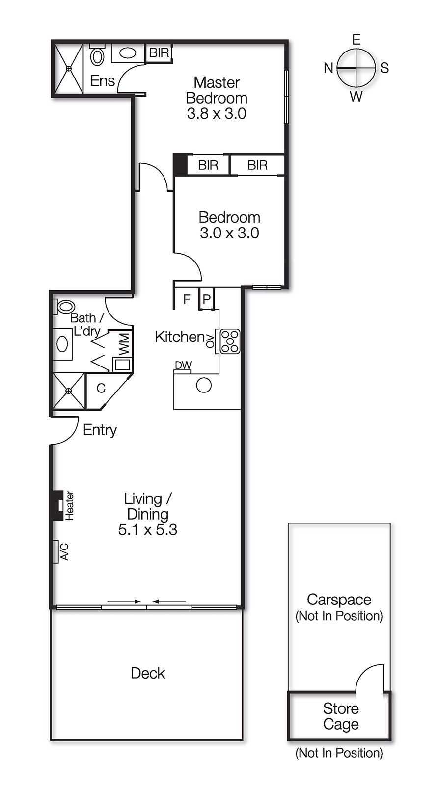 9/86 Beach Road, Sandringham VIC 3191 - Floorplan