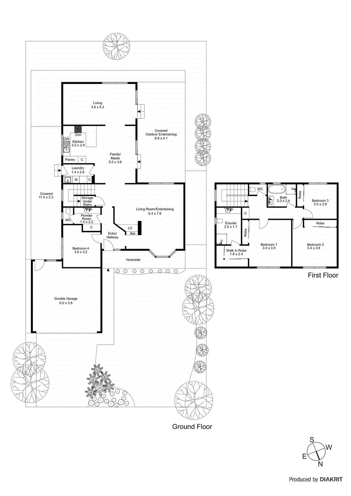 99 Hunt Crescent, Clarinda VIC 3169 - Floorplan