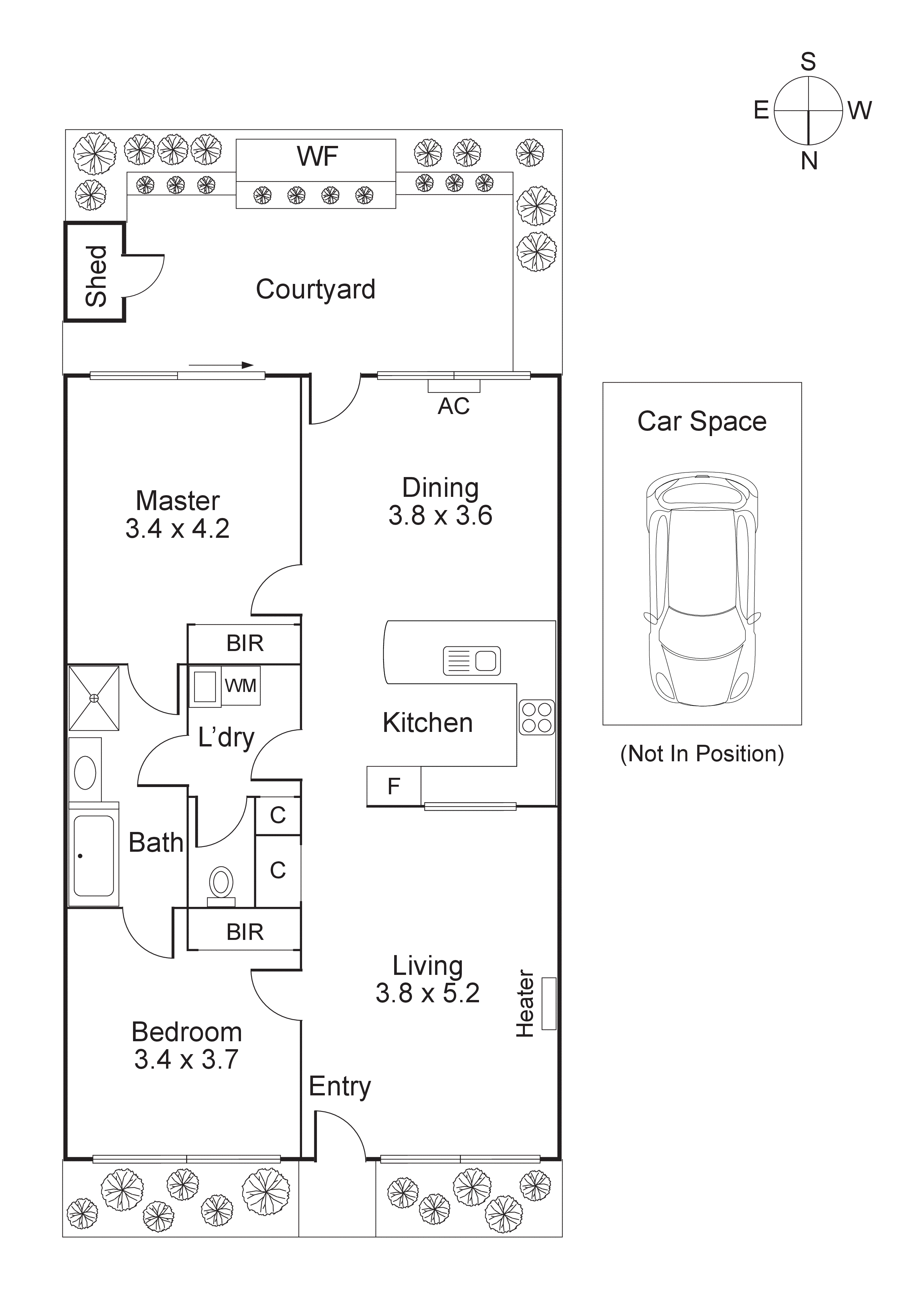 9/9 Maxflo Court, Highett VIC 3190 - Floorplan