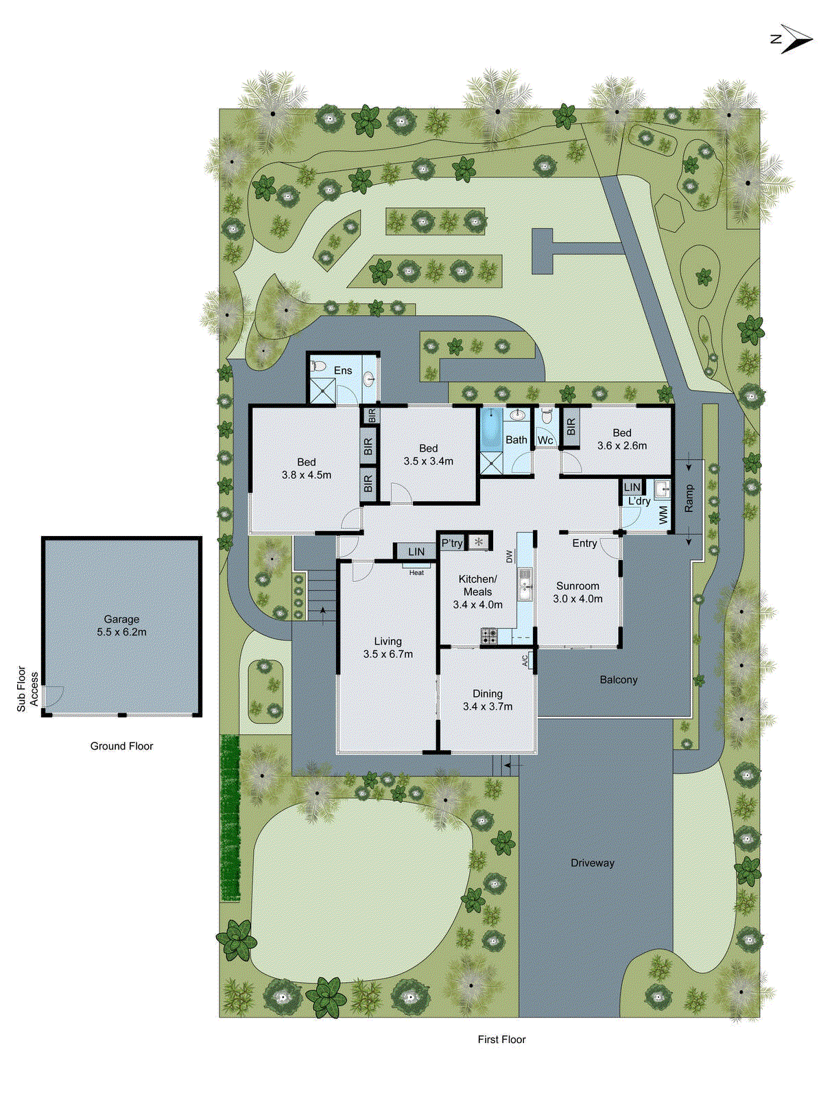 99 North Valley Road, Highton VIC 3216 - Floorplan