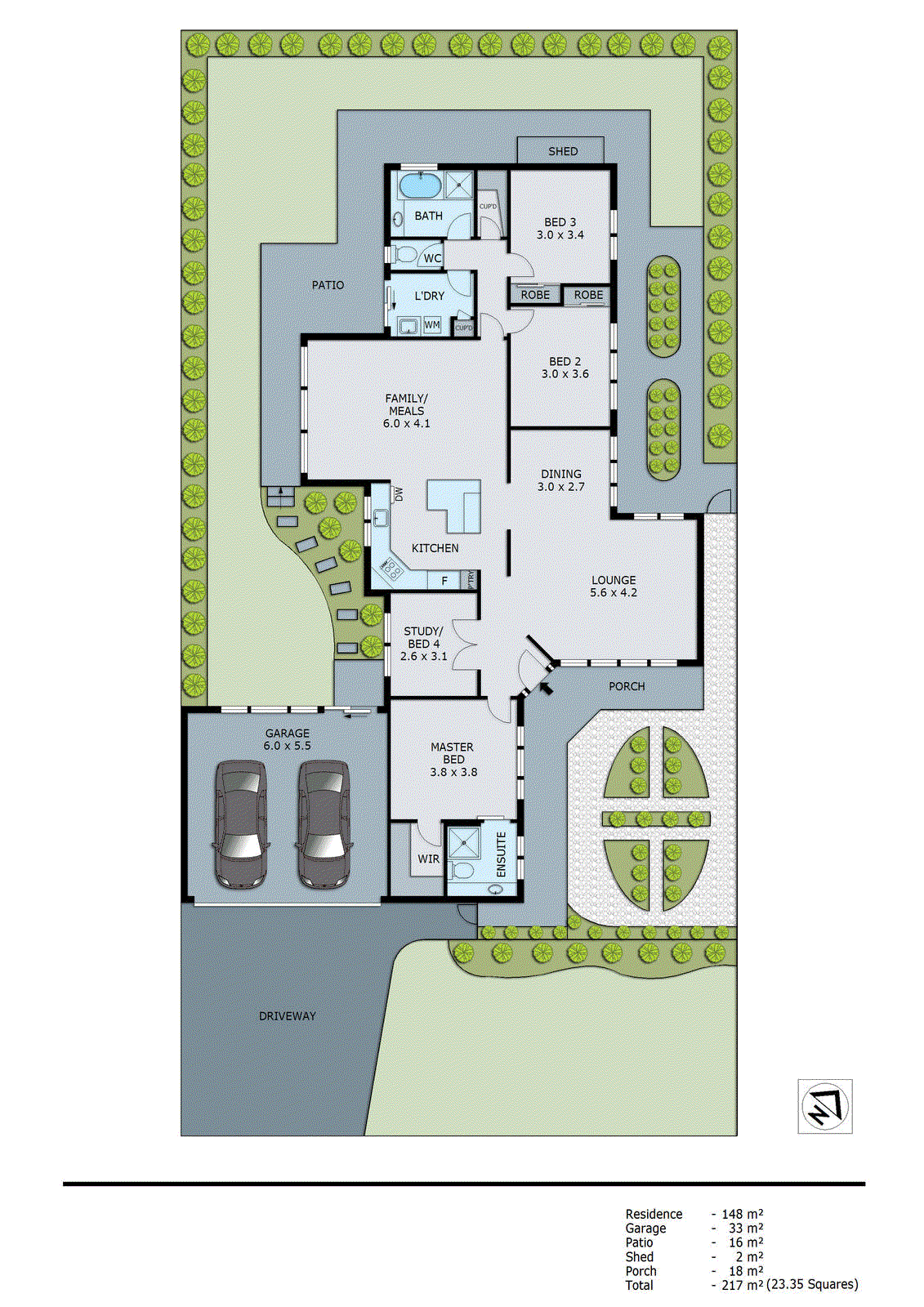 99 Nurten Parade, Aspendale Gardens VIC 3195 - Floorplan