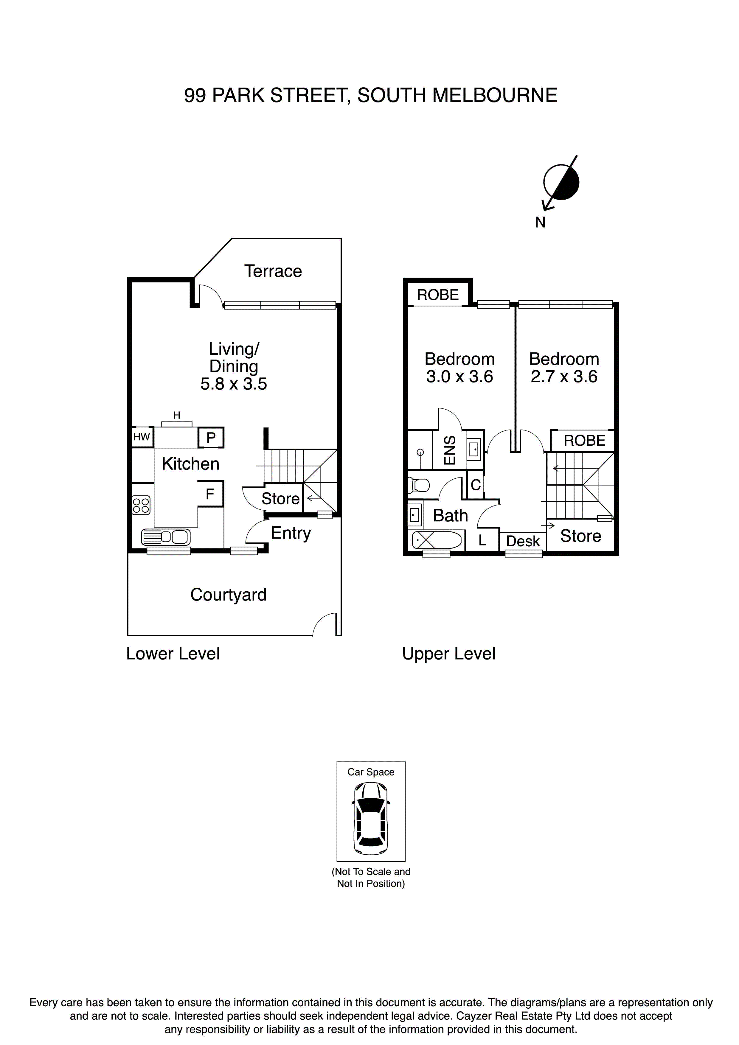 99 Park Street, SOUTH MELBOURNE VIC 3205 - Floorplan