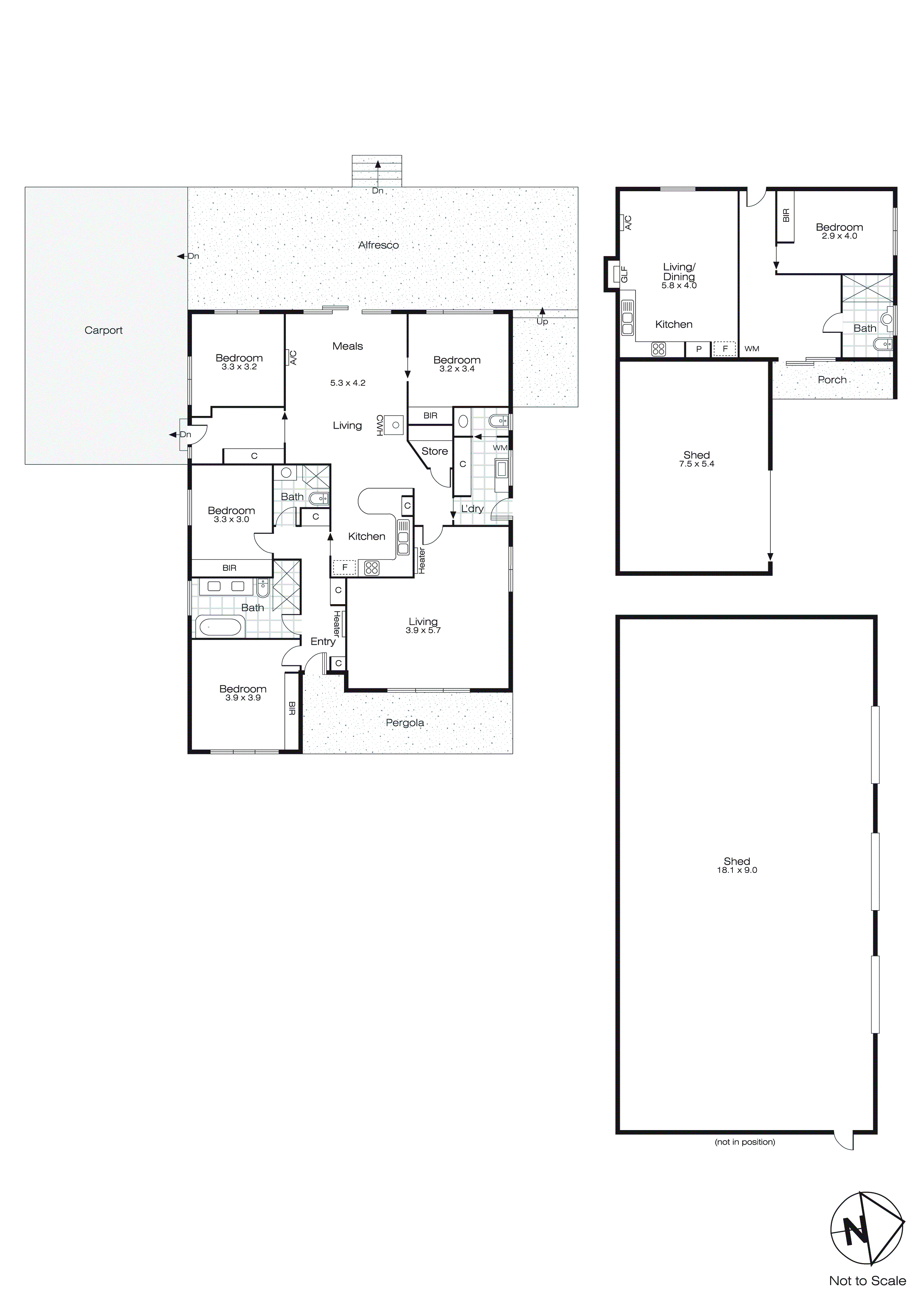99 Ross Creek Haddon Road, Ross Creek VIC 3351 - Floorplan
