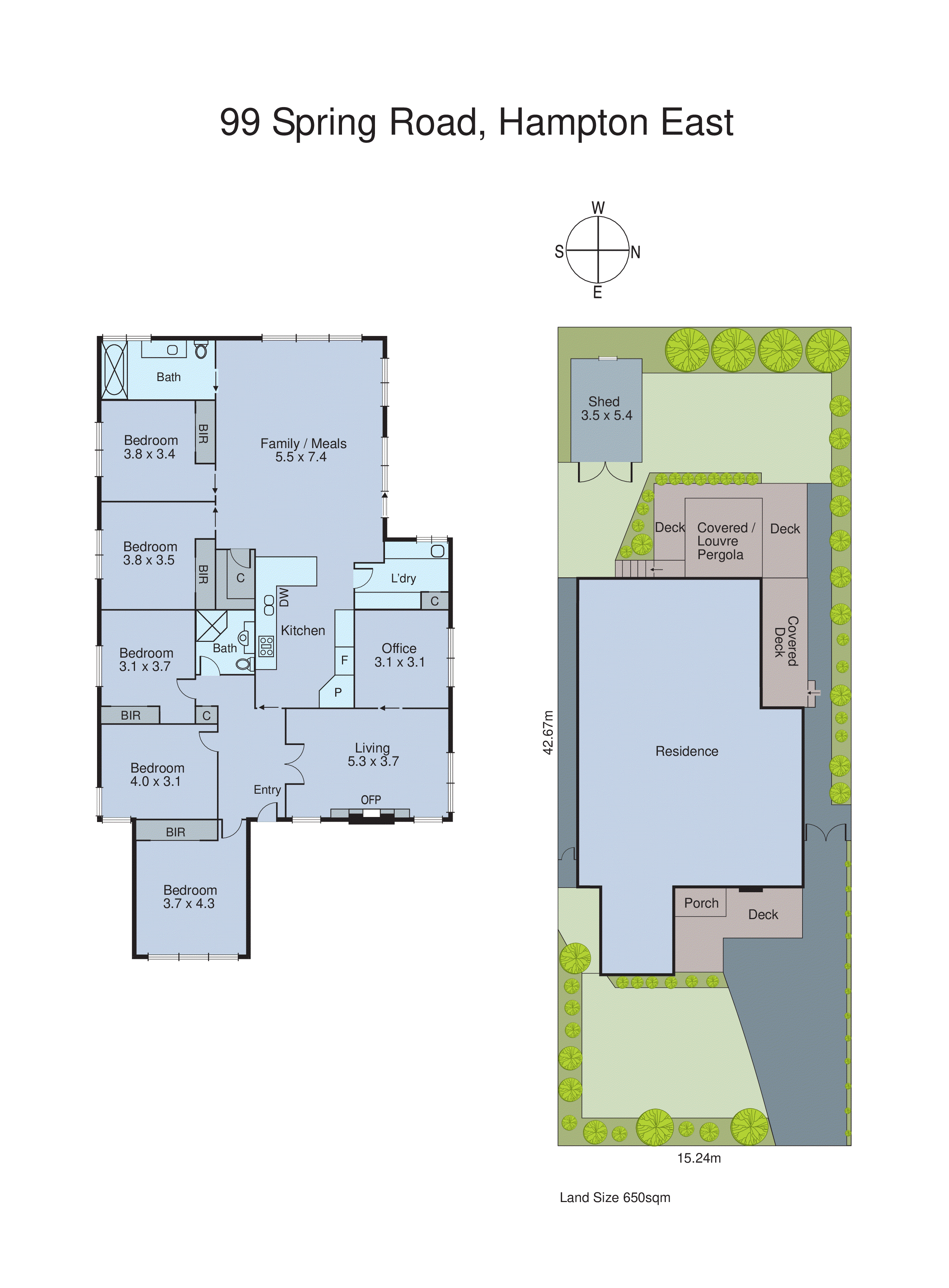 99 Spring Road, Hampton East VIC 3188 - Floorplan