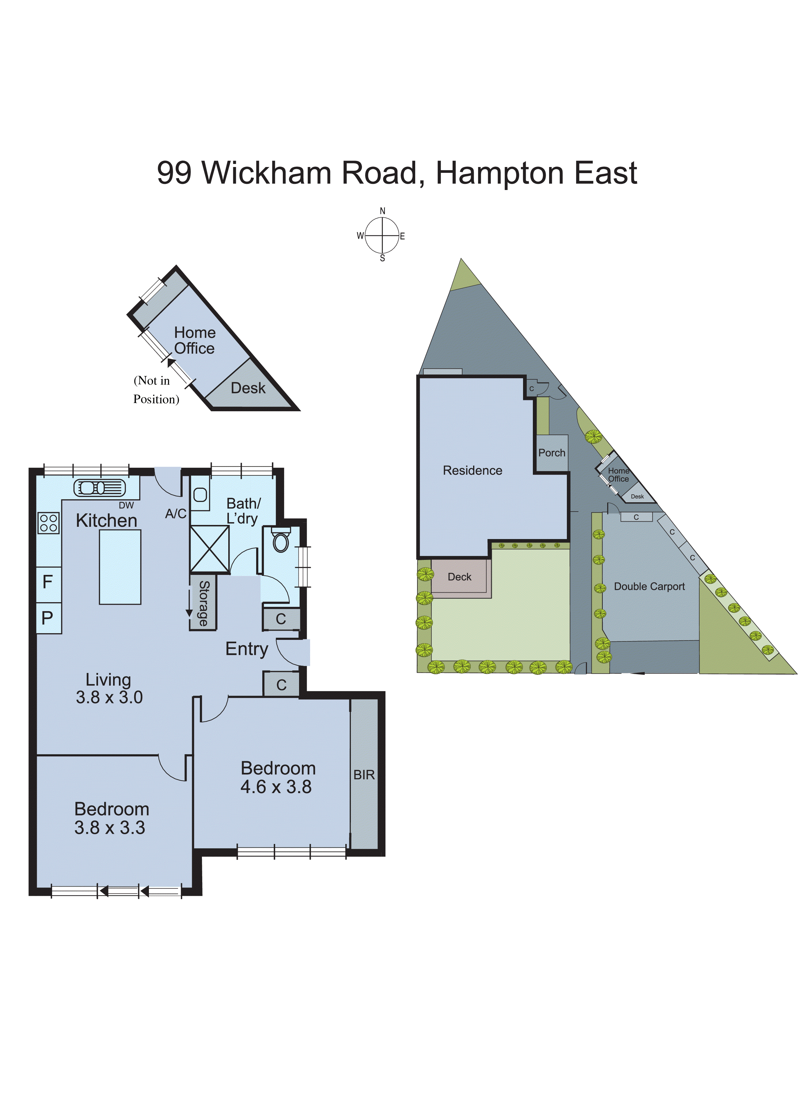 99 Wickham Road, Hampton East VIC 3188 - Floorplan