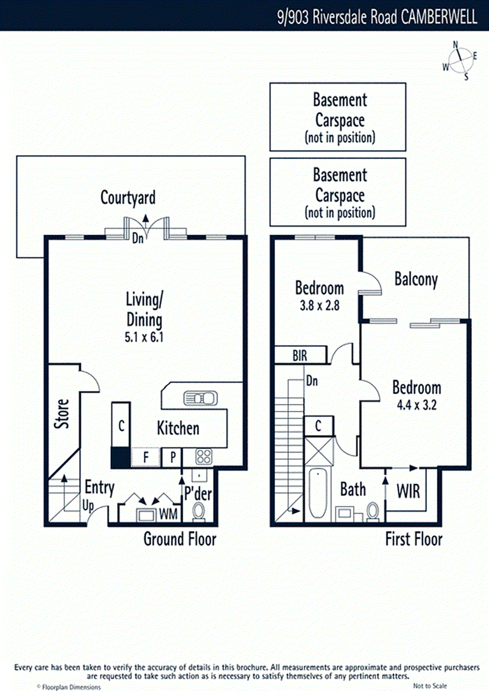 9/903 Riversdale Road, Camberwell VIC 3124 - Floorplan