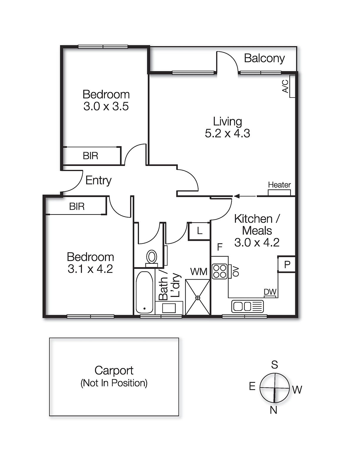 9/91 Beach Road, Sandringham VIC 3191 - Floorplan