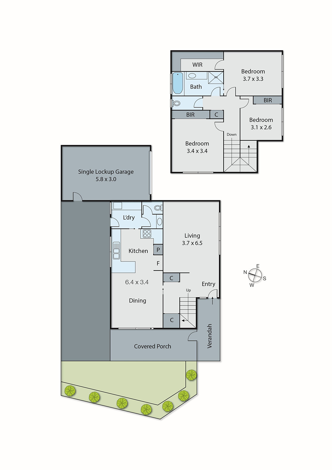 9/94-96 Chute Street, Mordialloc VIC 3195 - Floorplan