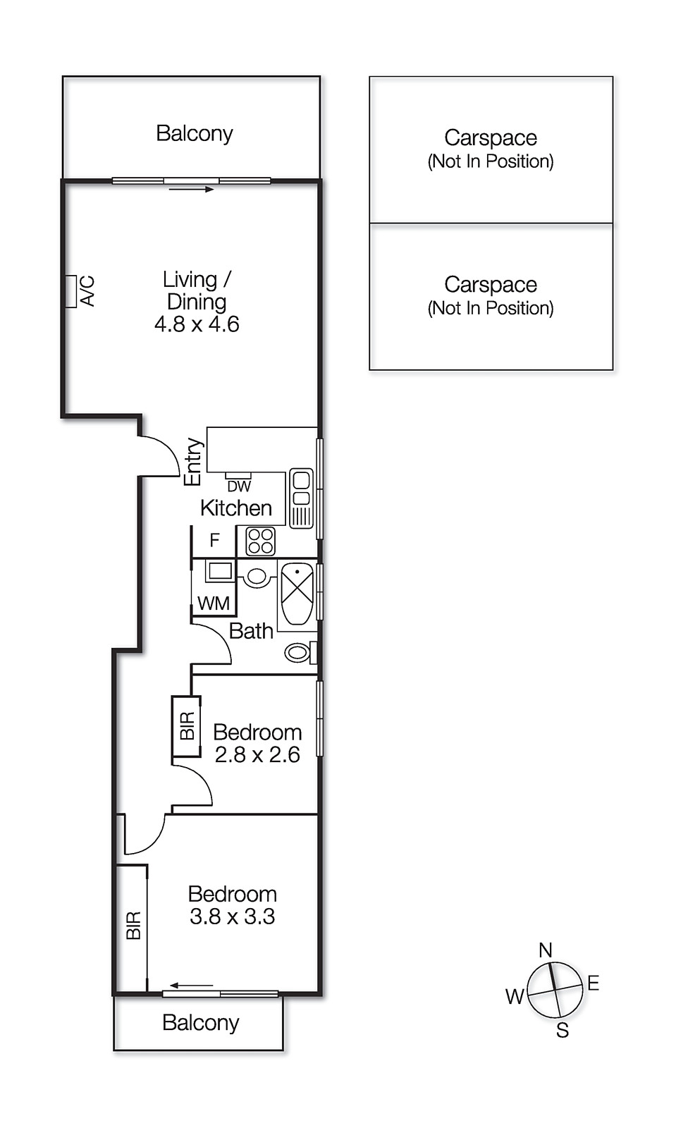 9/95 Highett Road, Hampton VIC 3188 - Floorplan