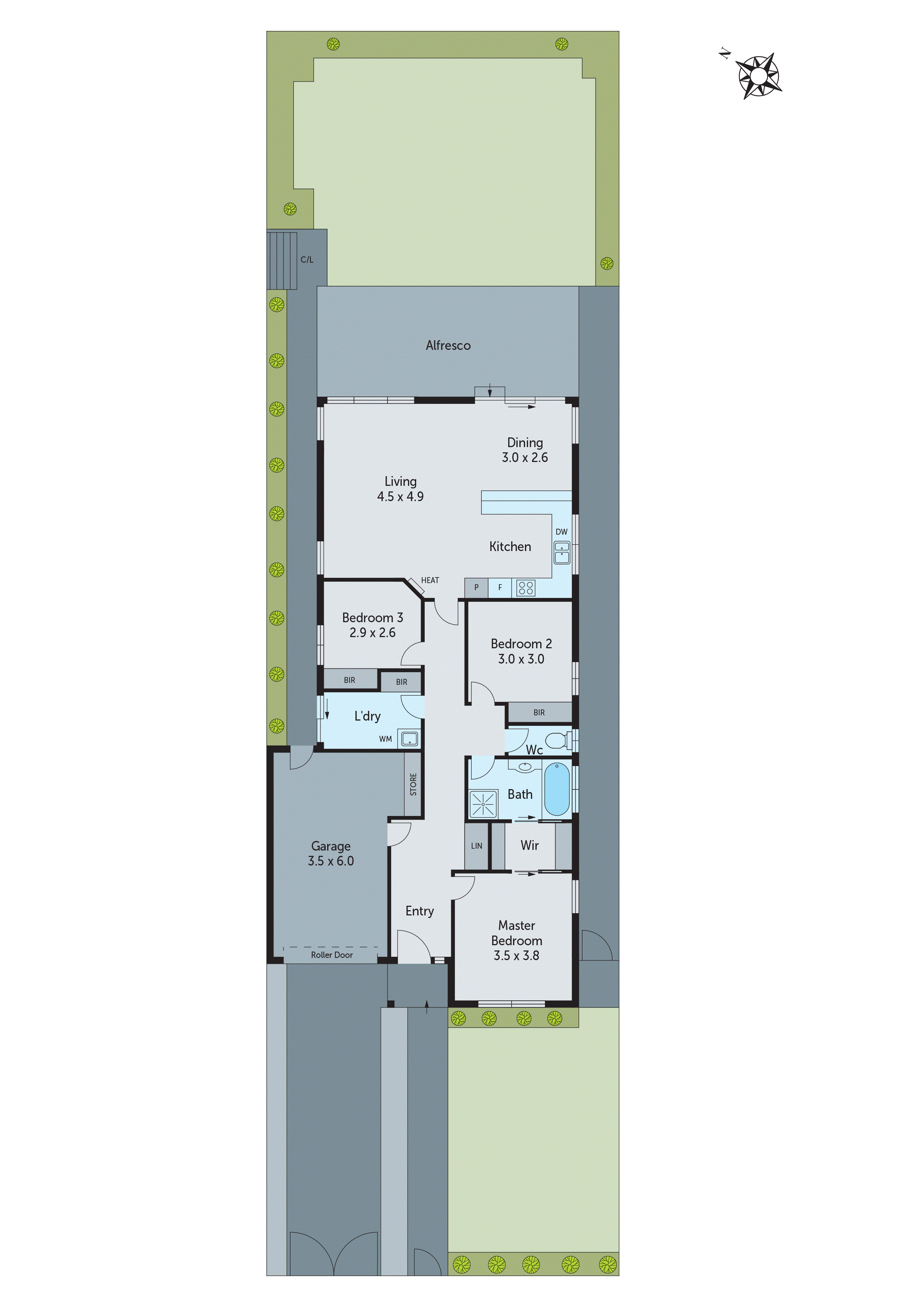 99A St Albans Road, Thomson VIC 3219 - Floorplan
