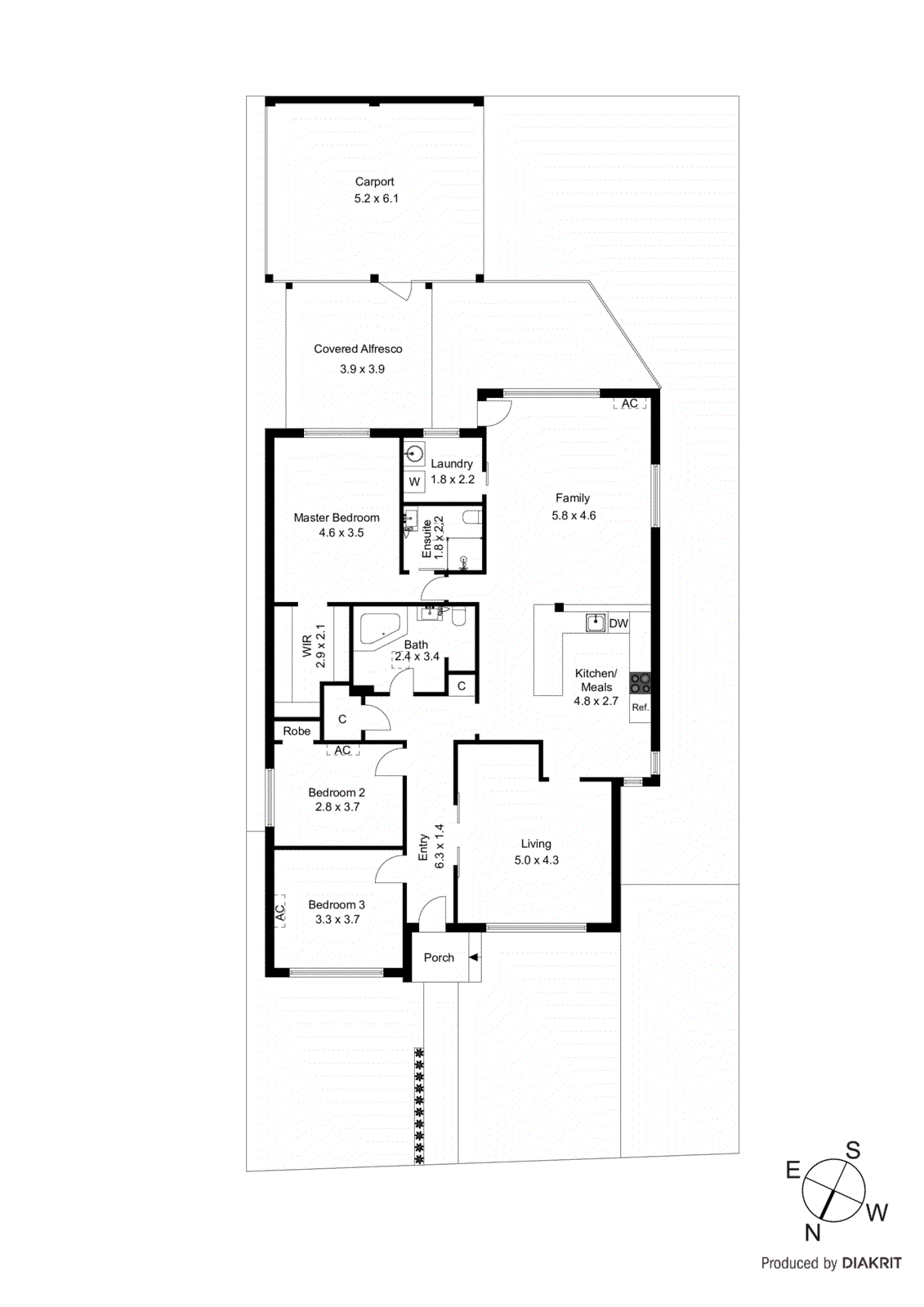 9a Bridges Avenue, Edithvale VIC 3196 - Floorplan