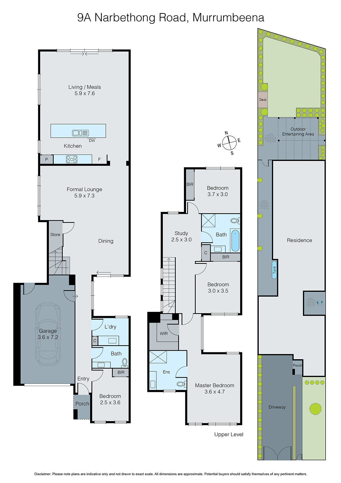 9A Narbethong Road, Murrumbeena VIC 3163 - Floorplan