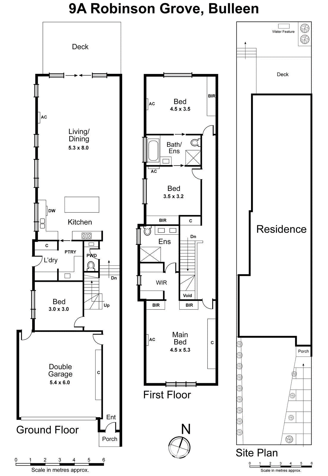 9A Robinson Grove, Bulleen VIC 3105 - Floorplan