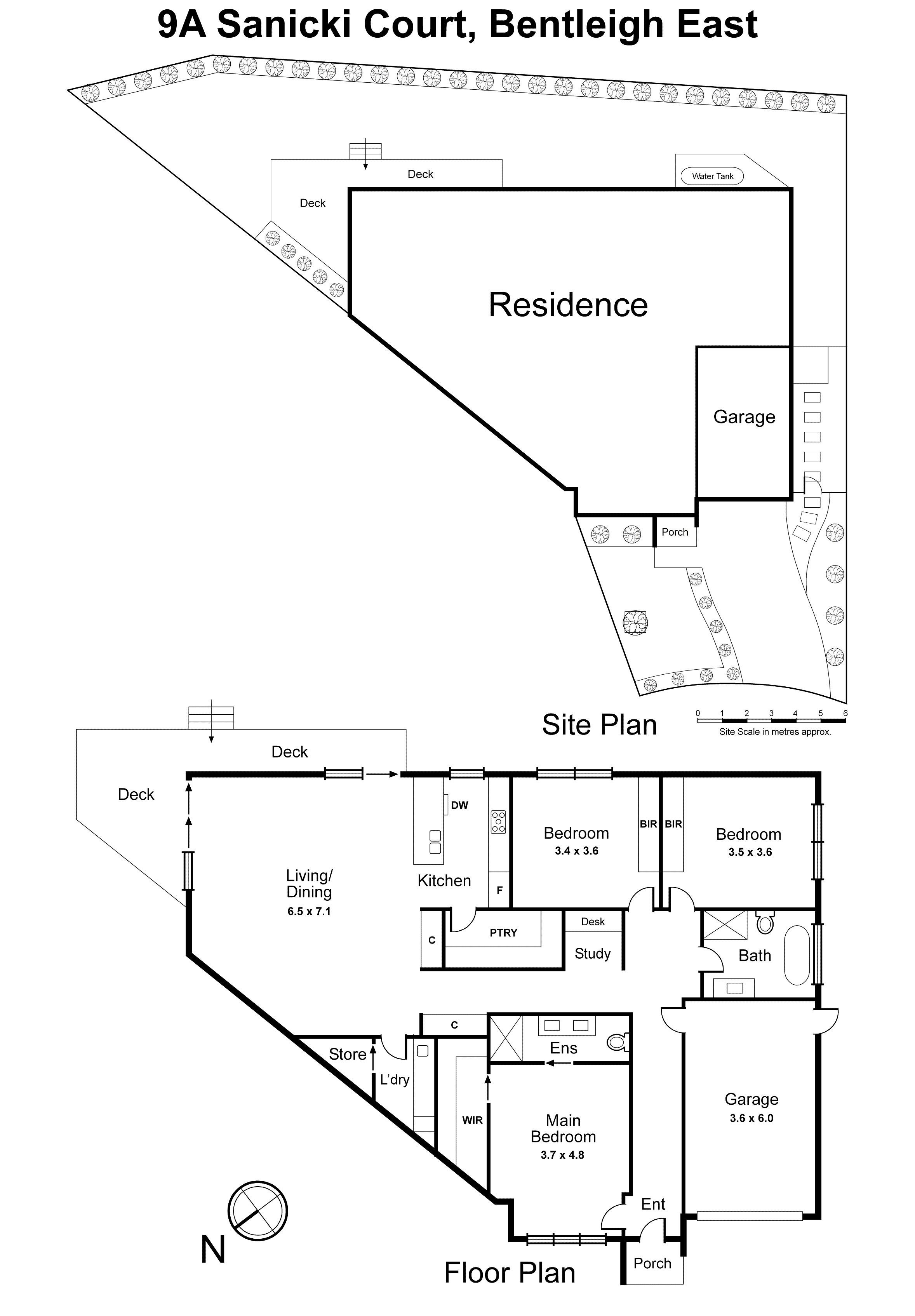 9A Sanicki Court, Bentleigh East VIC 3165 - Floorplan