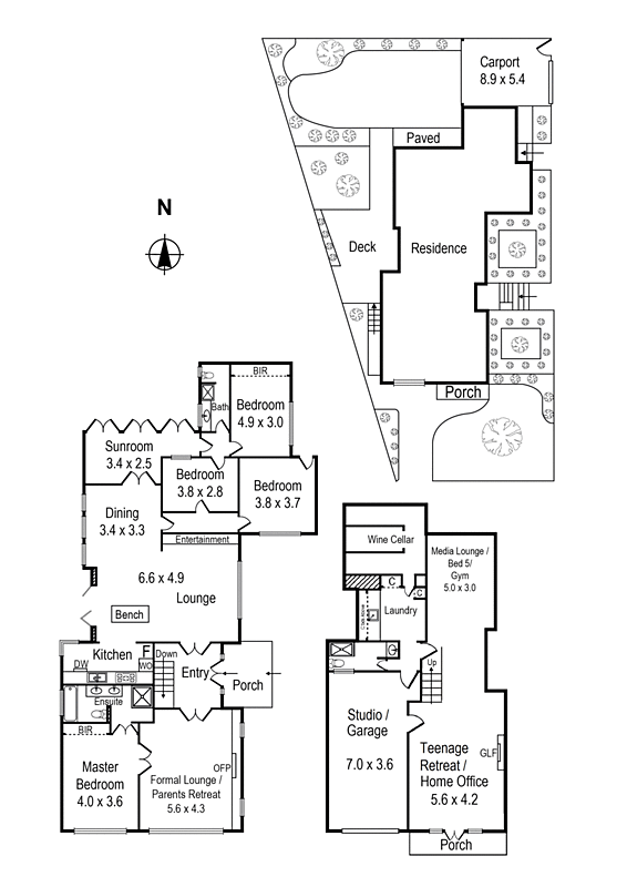 9a The Corso, Parkdale VIC 3195 - Floorplan