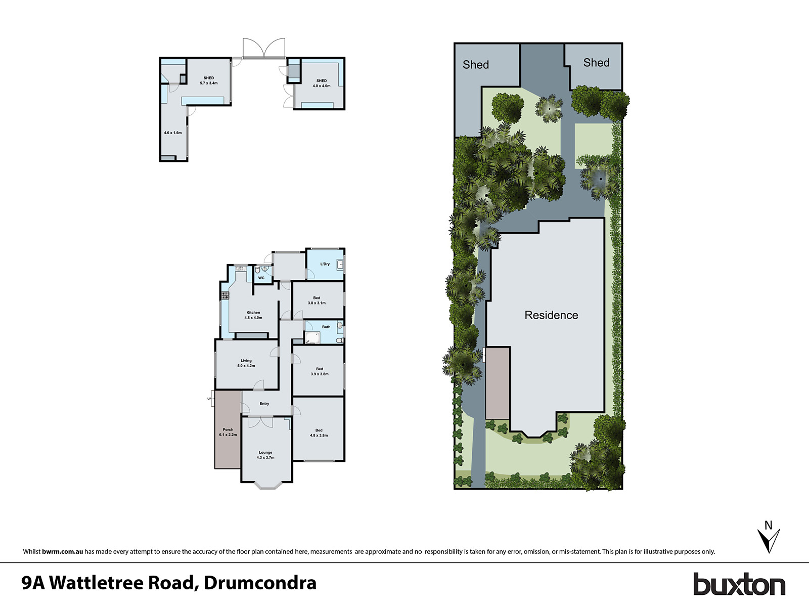 9A Wattletree Road, Drumcondra VIC 3215 - Floorplan
