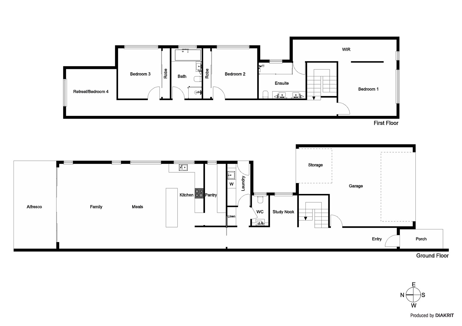 9b Crown Road, Bonbeach VIC 3196 - Floorplan