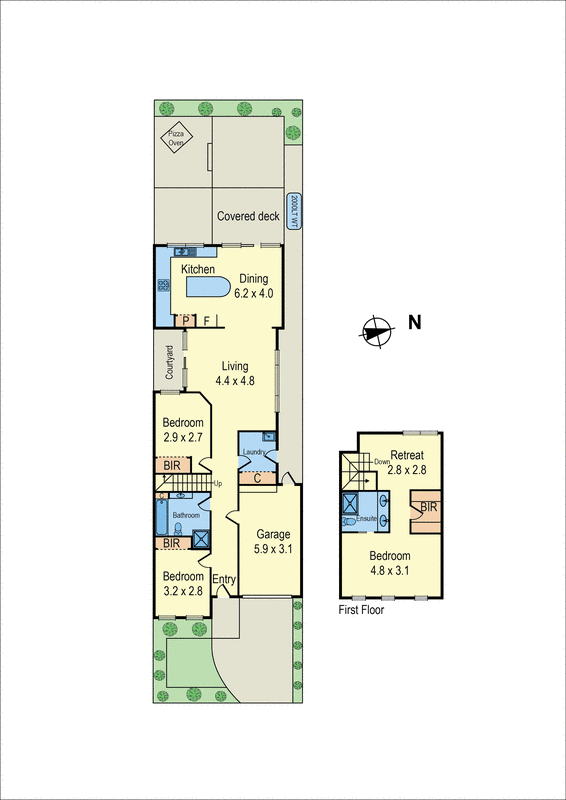 9B Davies Street, Mentone VIC 3194 - Floorplan