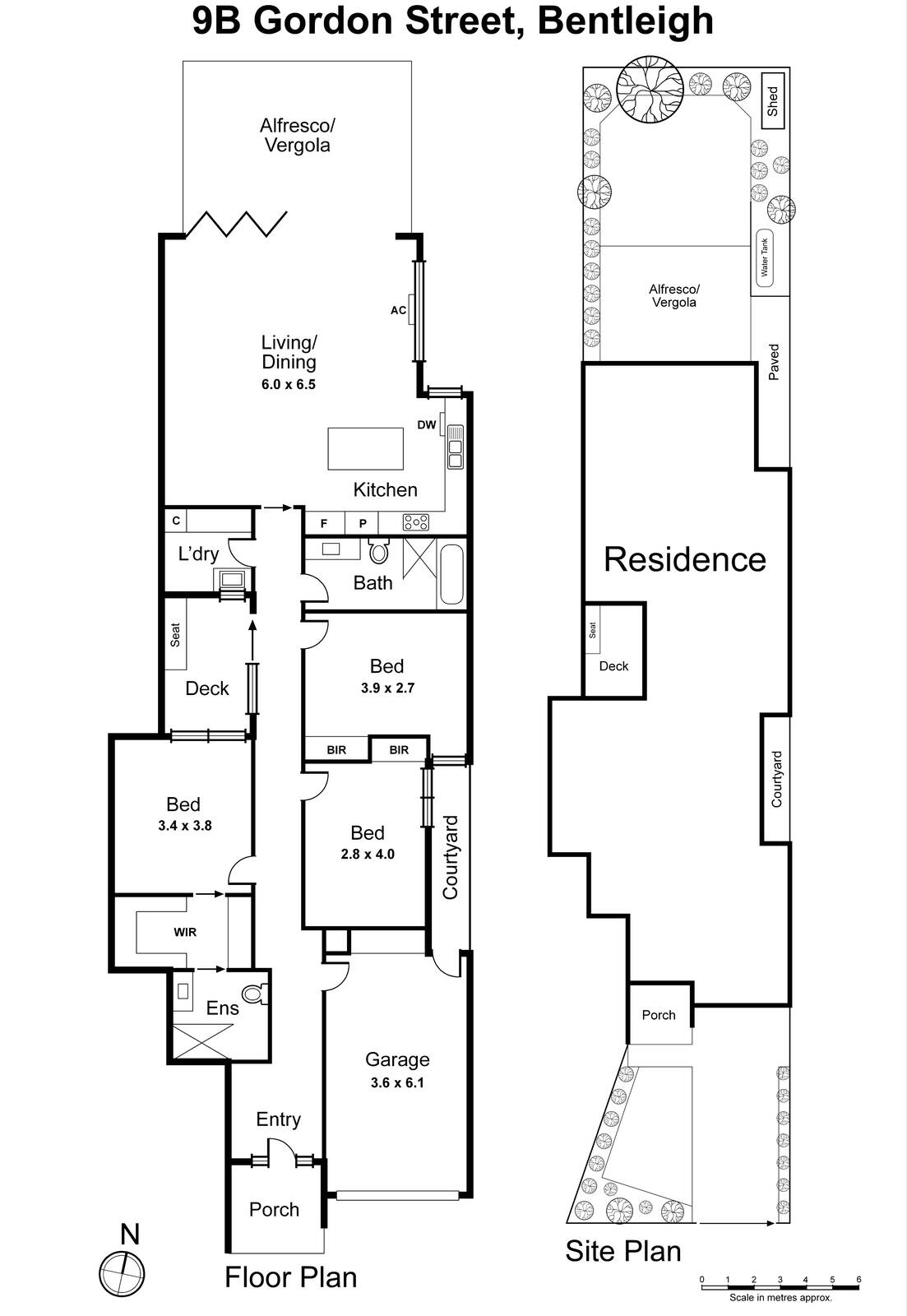 9B Gordon Street, Bentleigh VIC 3204 - Floorplan