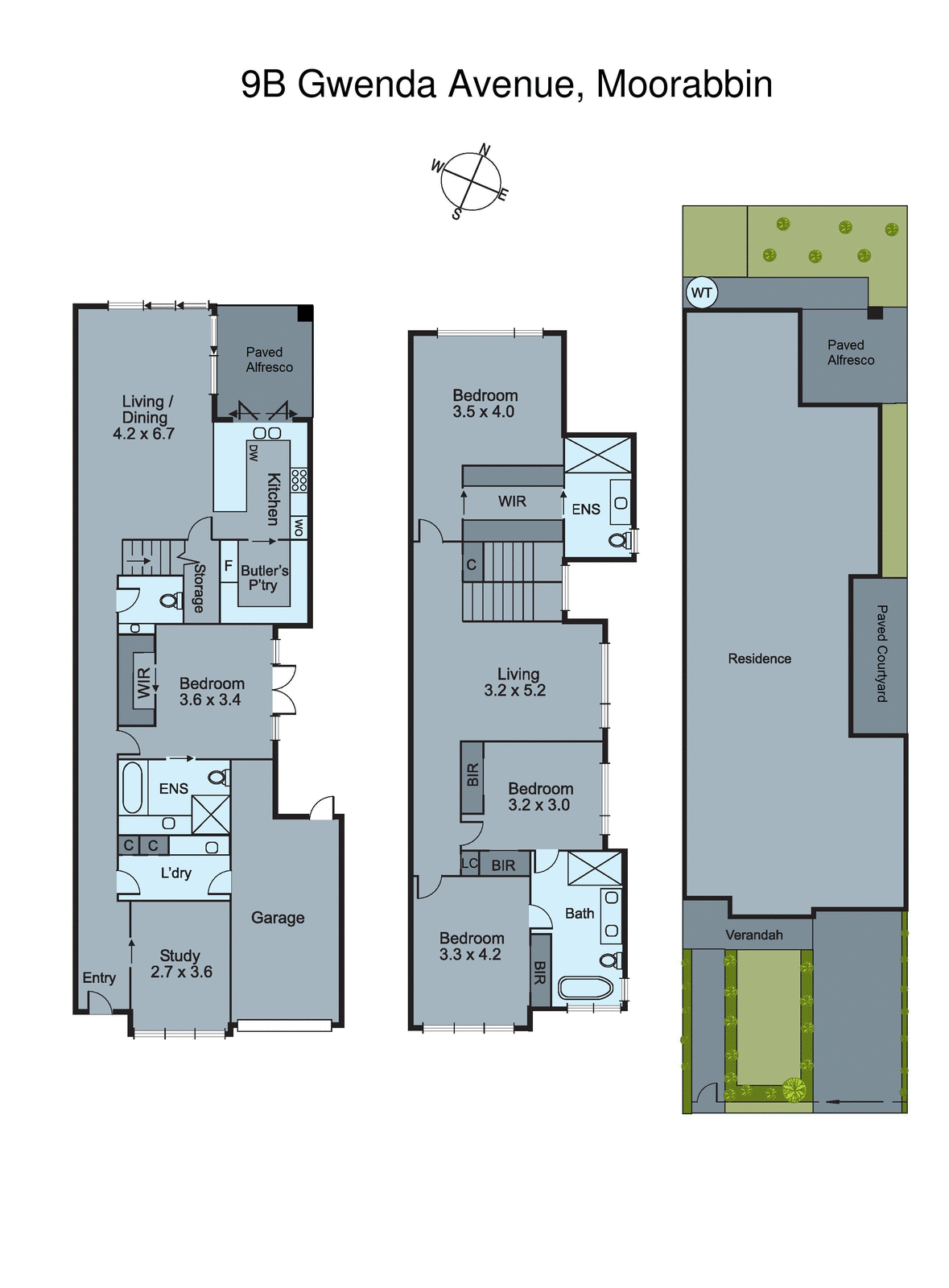 9b Gwenda Avenue, Moorabbin VIC 3189 - Floorplan