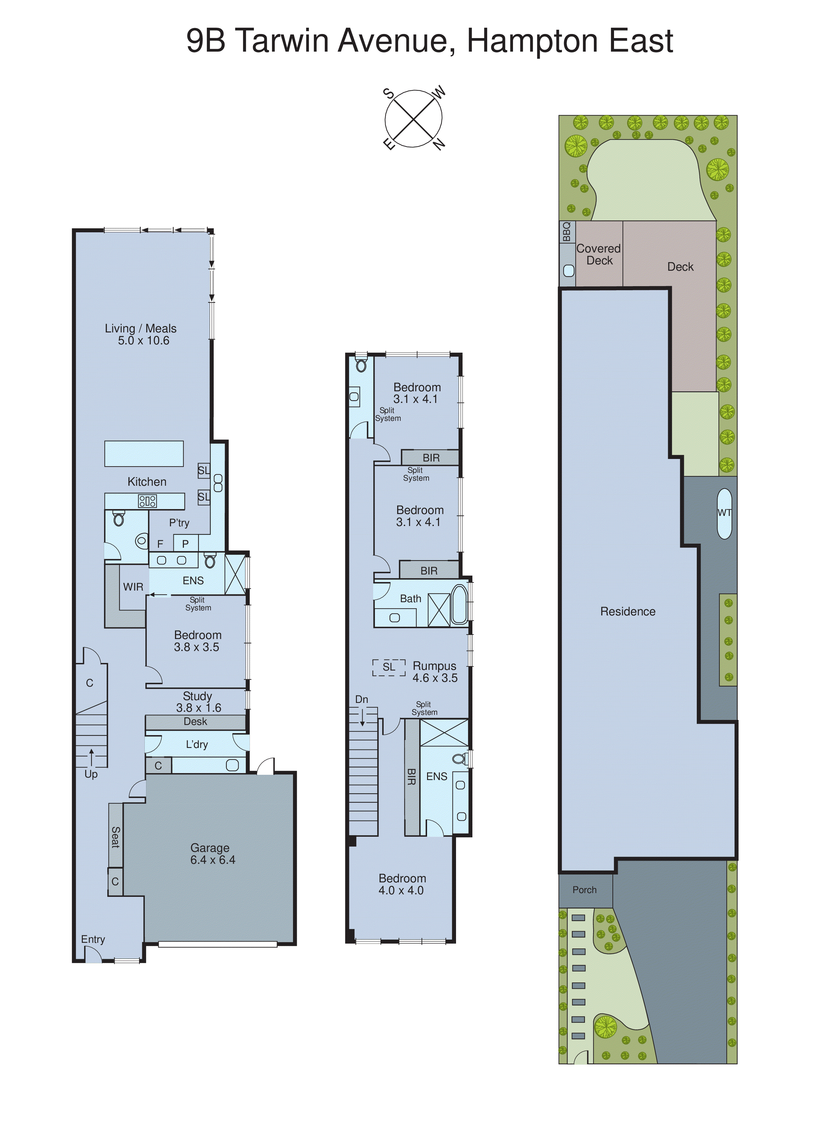 9B Tarwin Avenue, Hampton East VIC 3188 - Floorplan