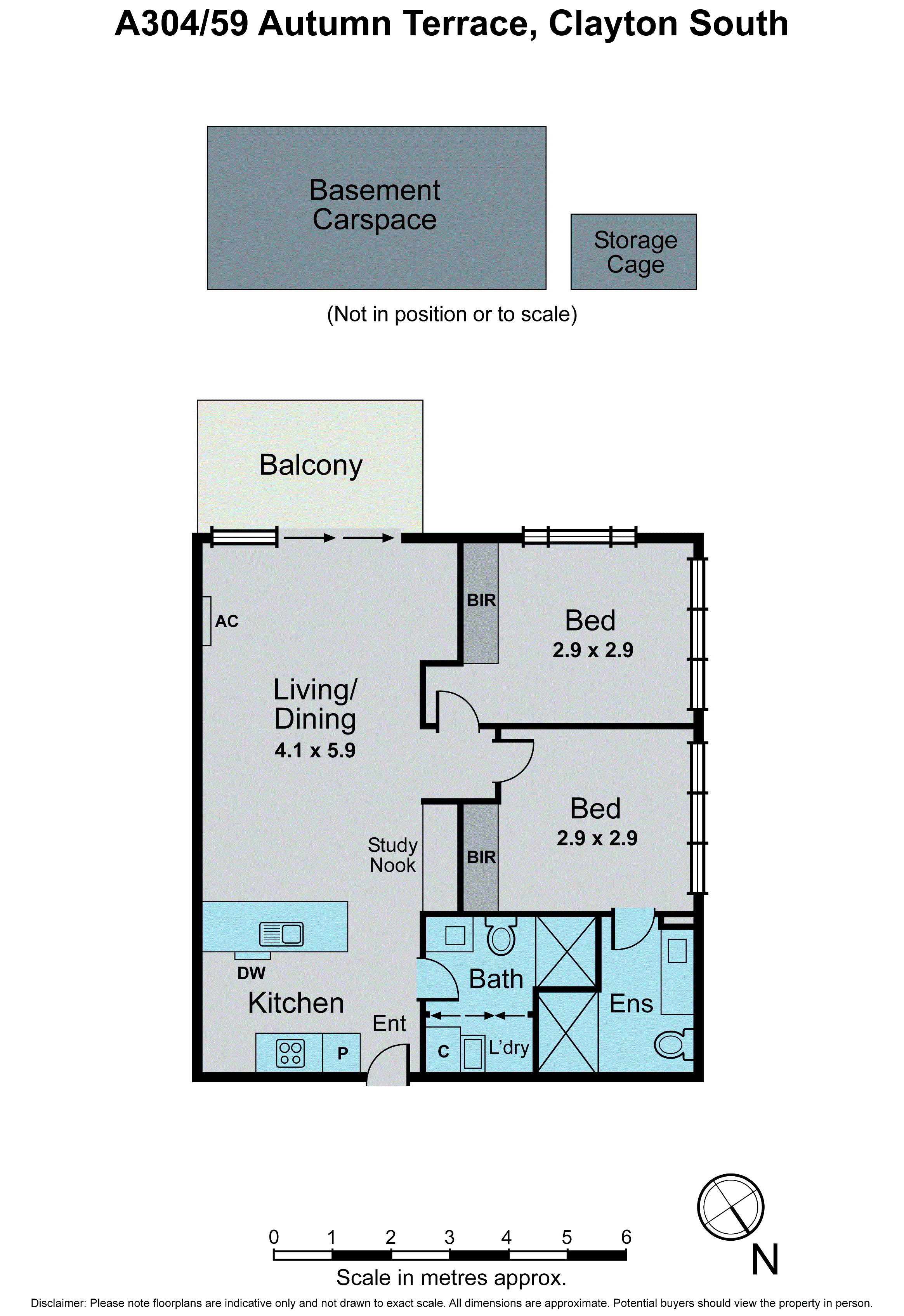 A304/59 Autumn Terrace, Clayton South VIC 3169 - Floorplan