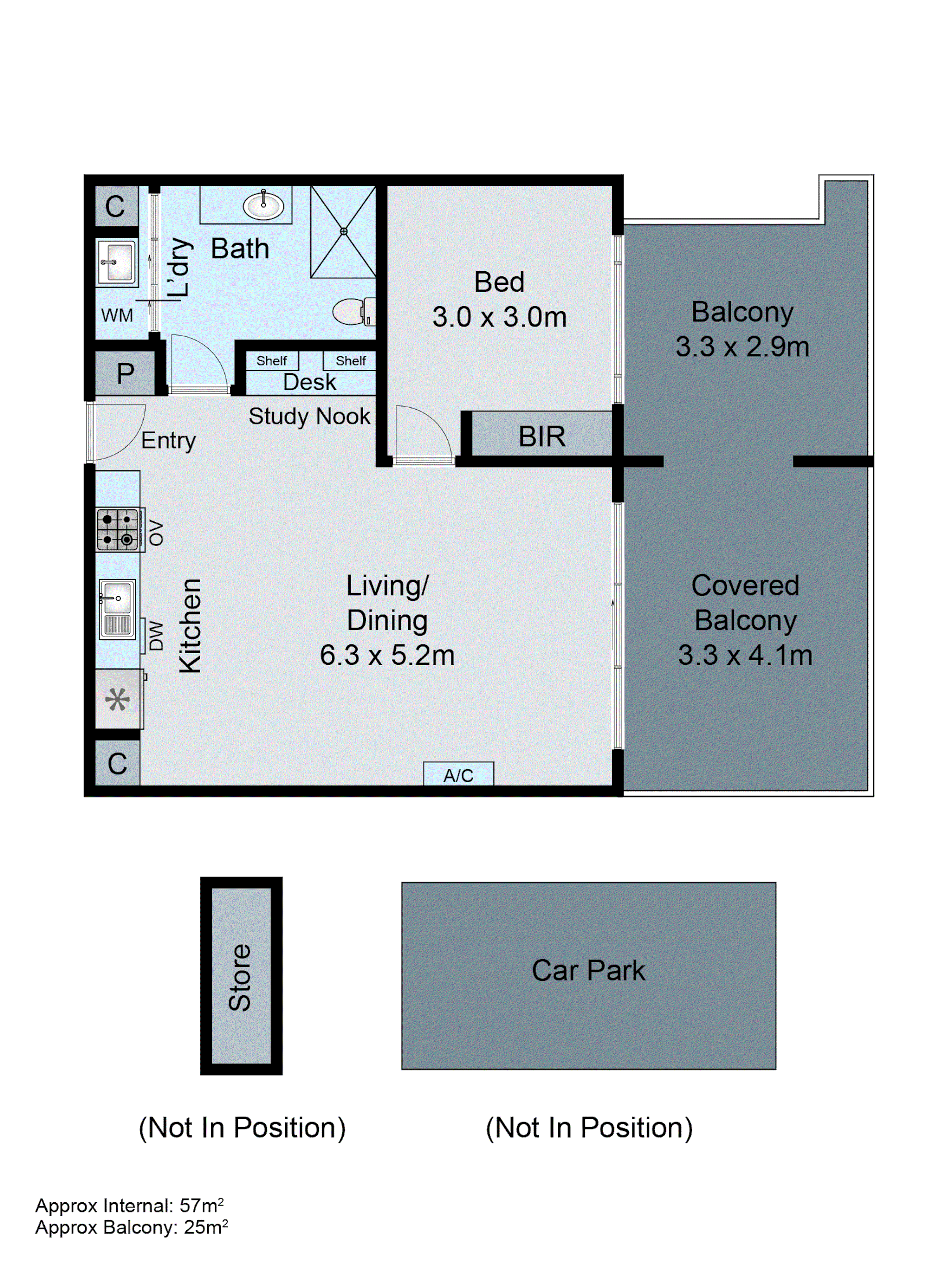 B101/60 Autumn Terrace, Clayton South VIC 3169 - Floorplan