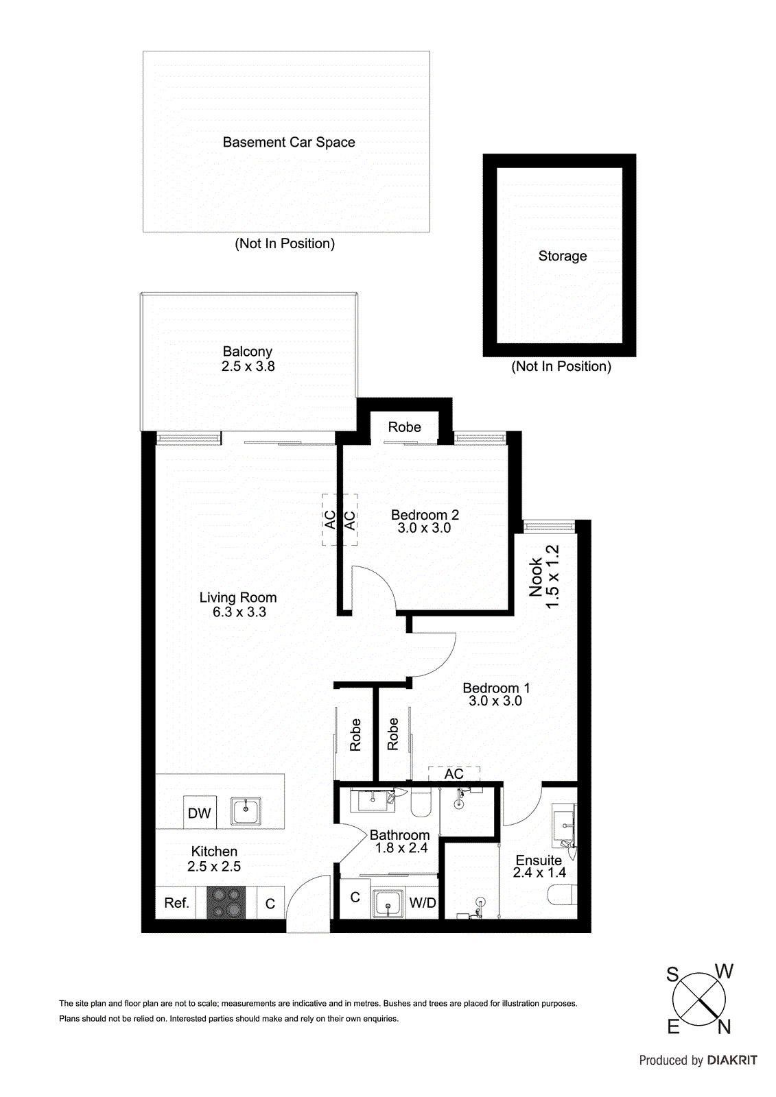 B312/60 Autumn Terrace, Clayton South VIC 3169 - Floorplan