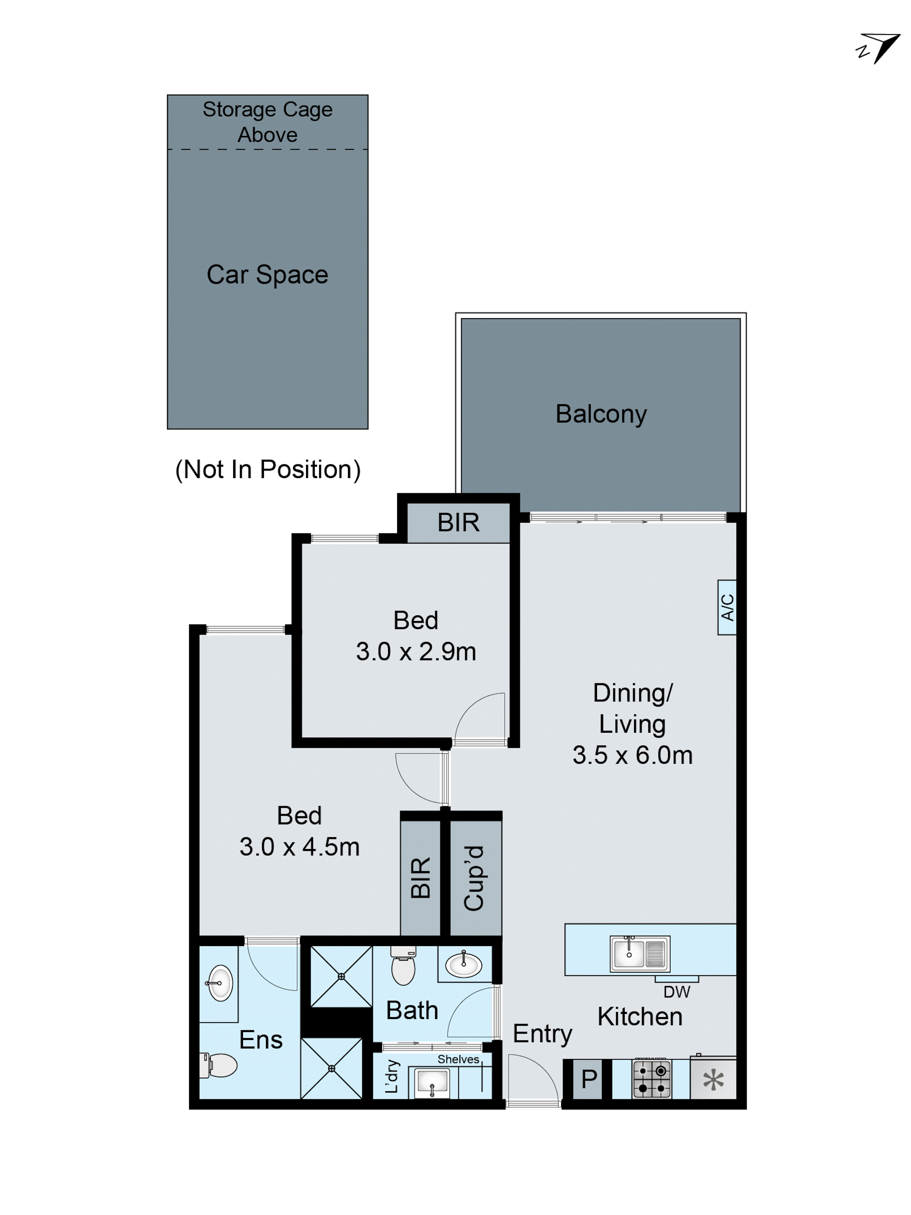 B314/60 Autumn Terrace, Clayton South VIC 3169 - Floorplan