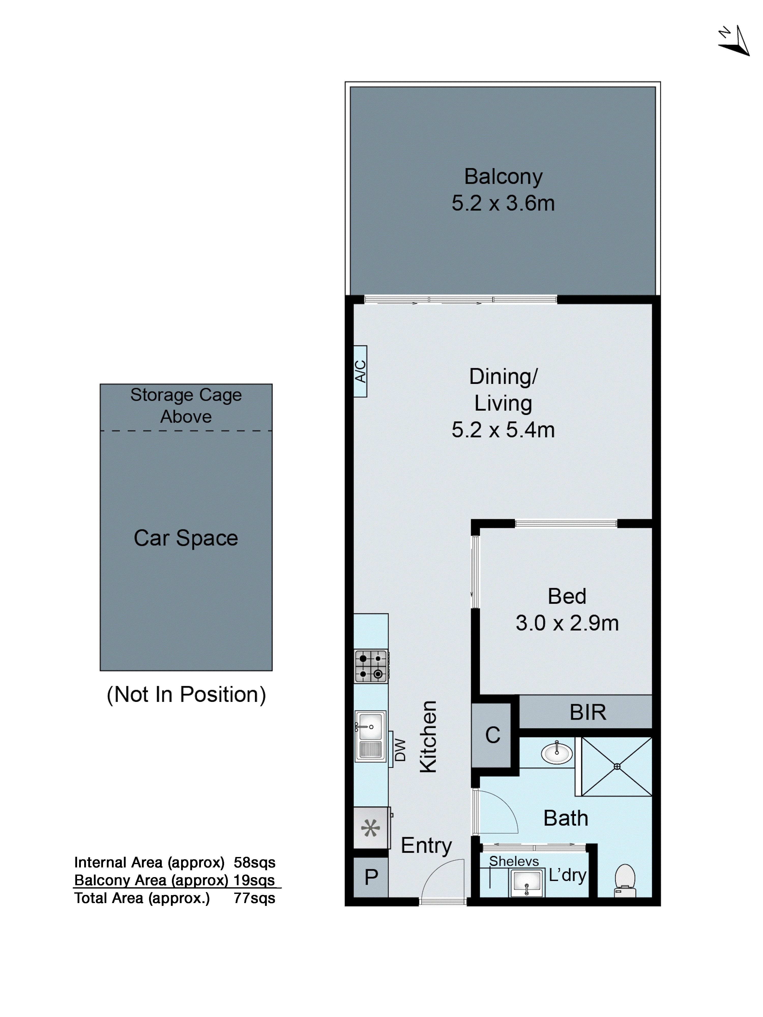 B321/60 Autumn Terrace, Clayton South VIC 3169 - Floorplan
