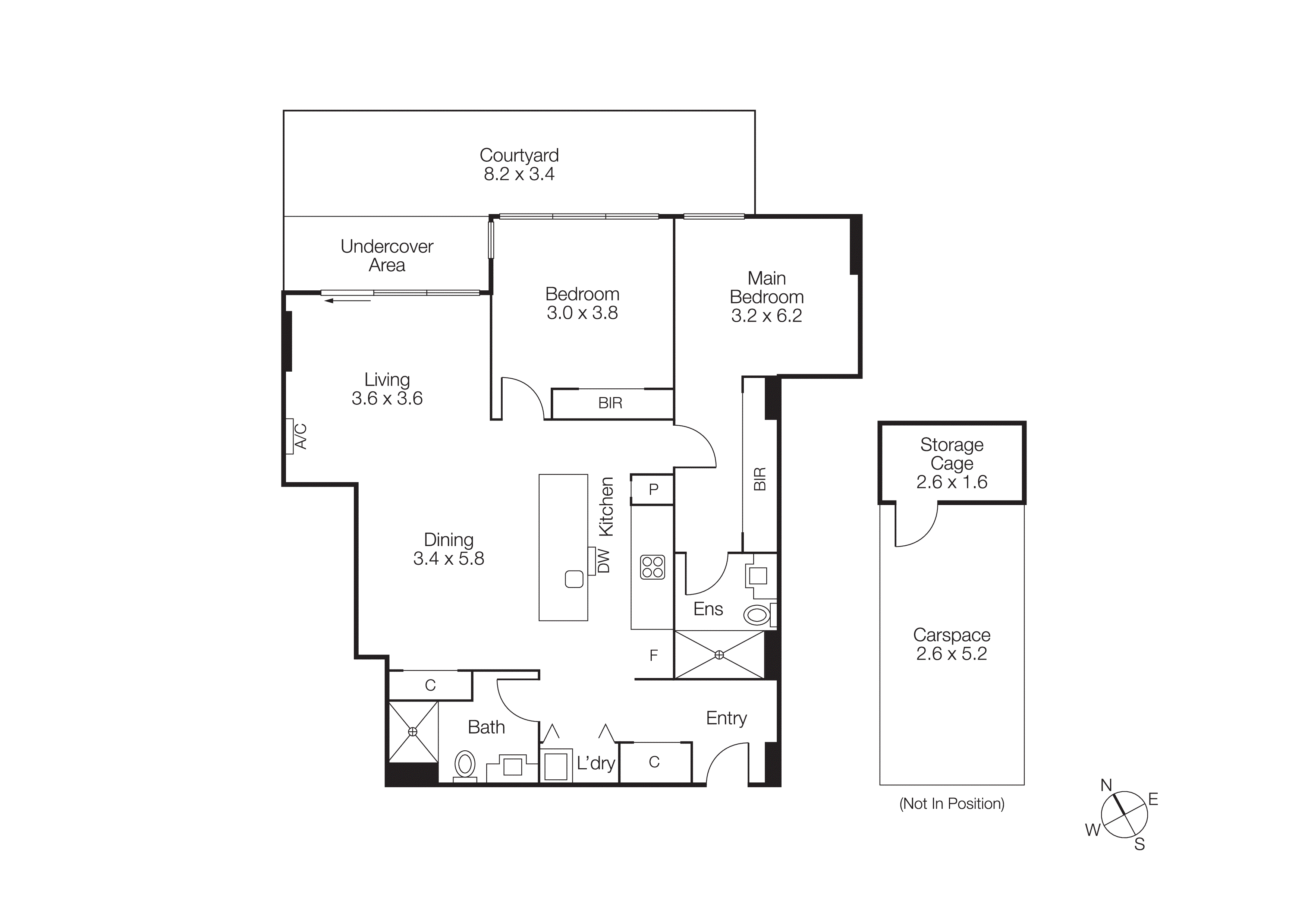 G01/101 Bay Street, Port Melbourne VIC 3207 - Floorplan