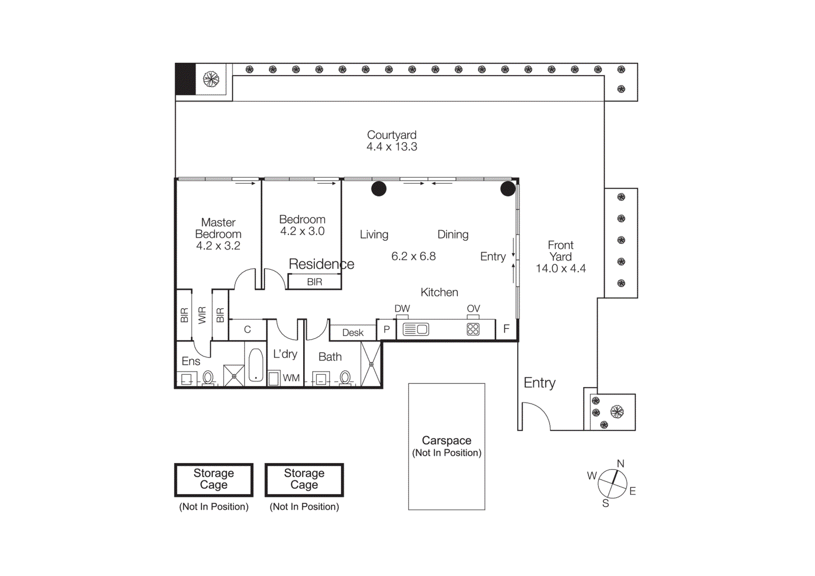 G01/70 Queens Road, Melbourne VIC 3004 - Floorplan