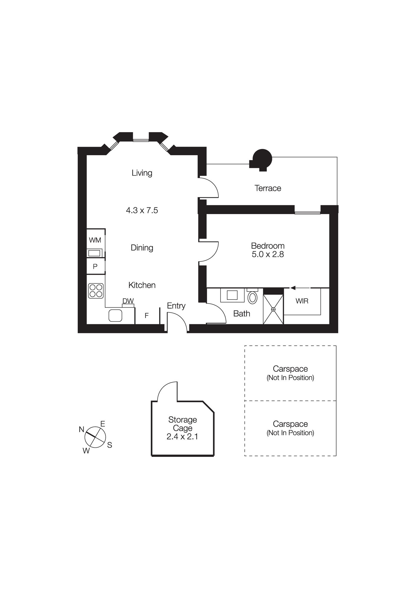 G01/97 Beach Road, MENTONE VIC 3194 - Floorplan