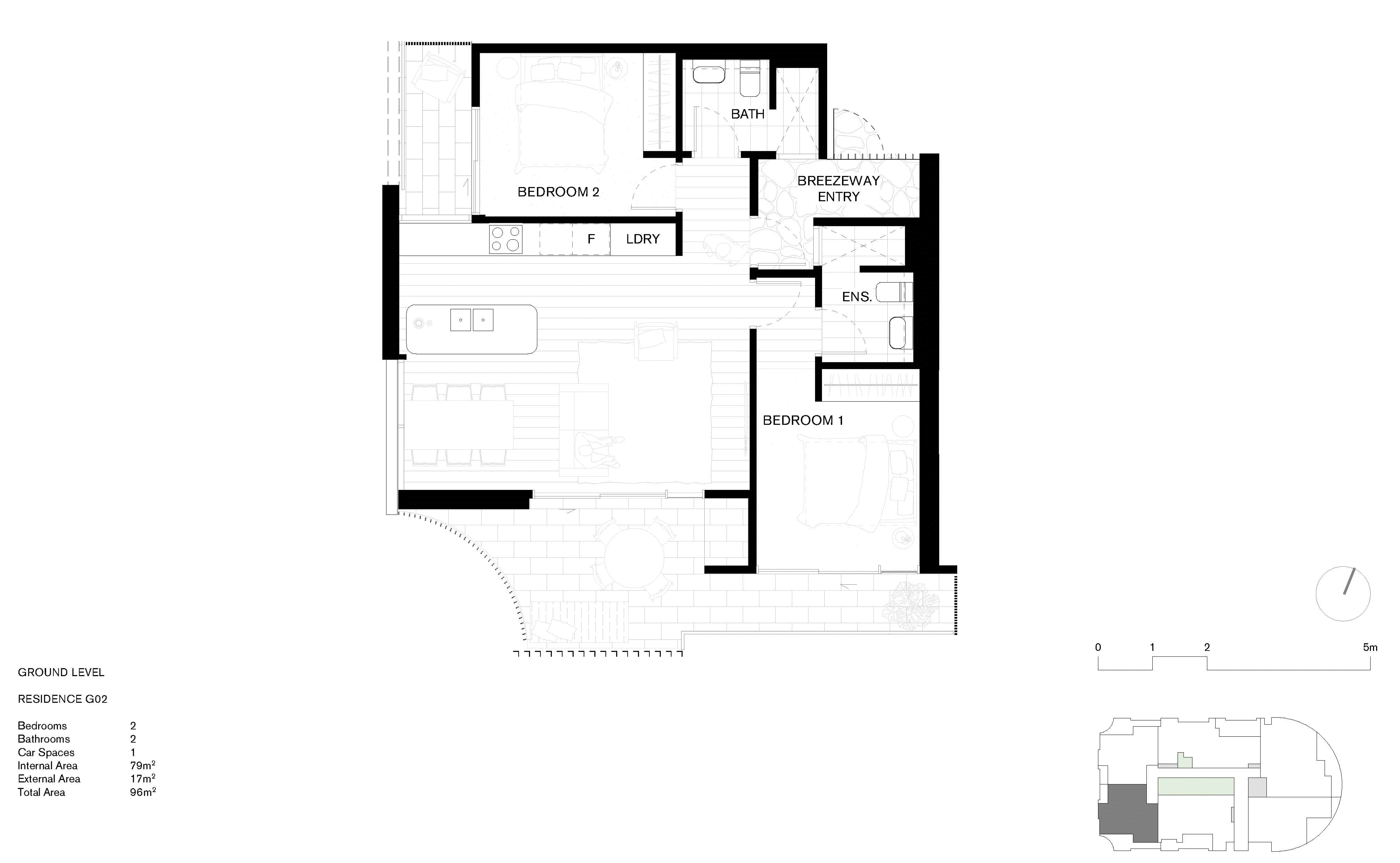 G02/15 Martha Cove Boulevard, Safety Beach VIC 3936 - Floorplan
