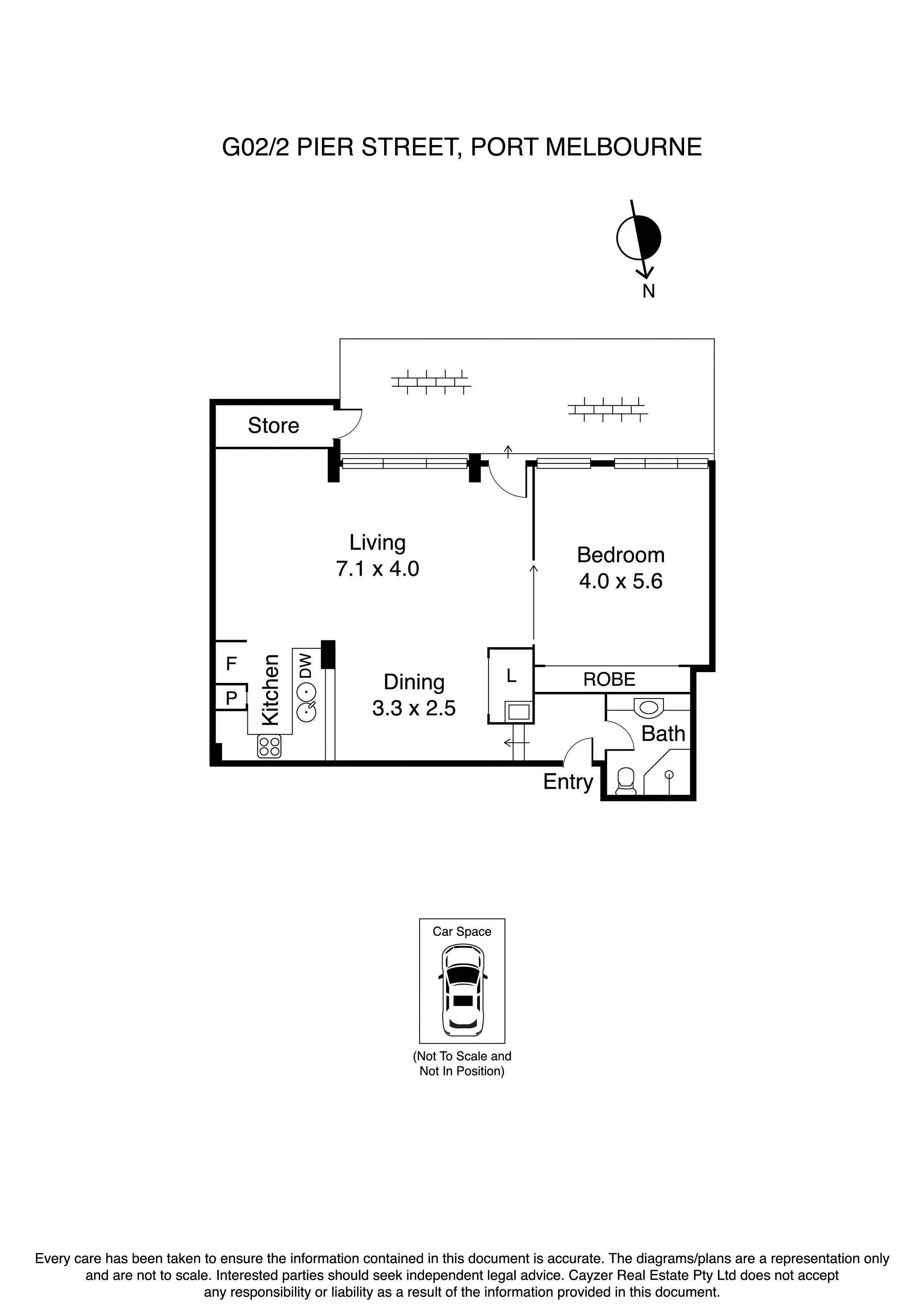 G02/2 Pier Street, PORT MELBOURNE VIC 3207 - Floorplan