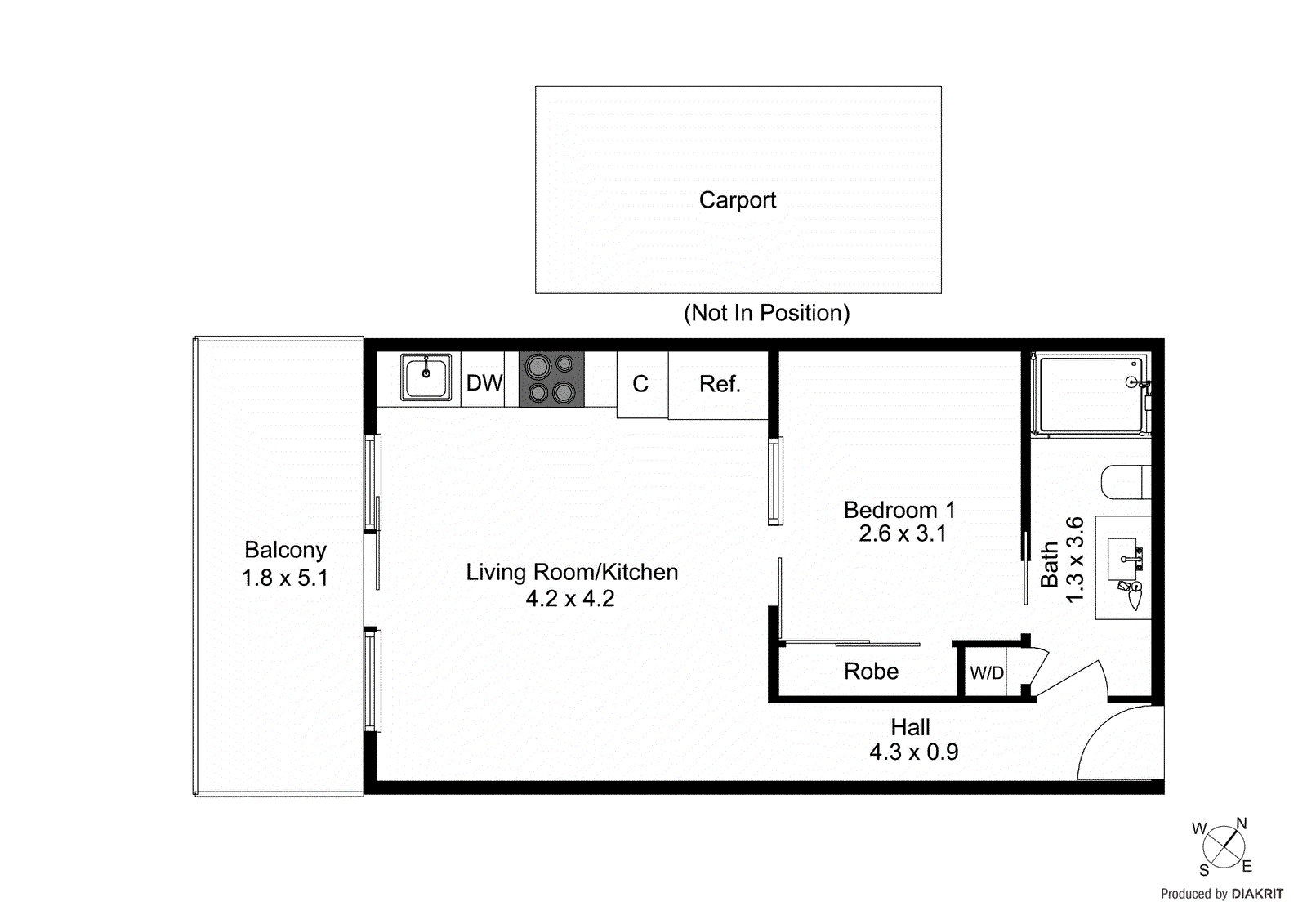 G03/2 Princes Street, St Kilda VIC 3182 - Floorplan