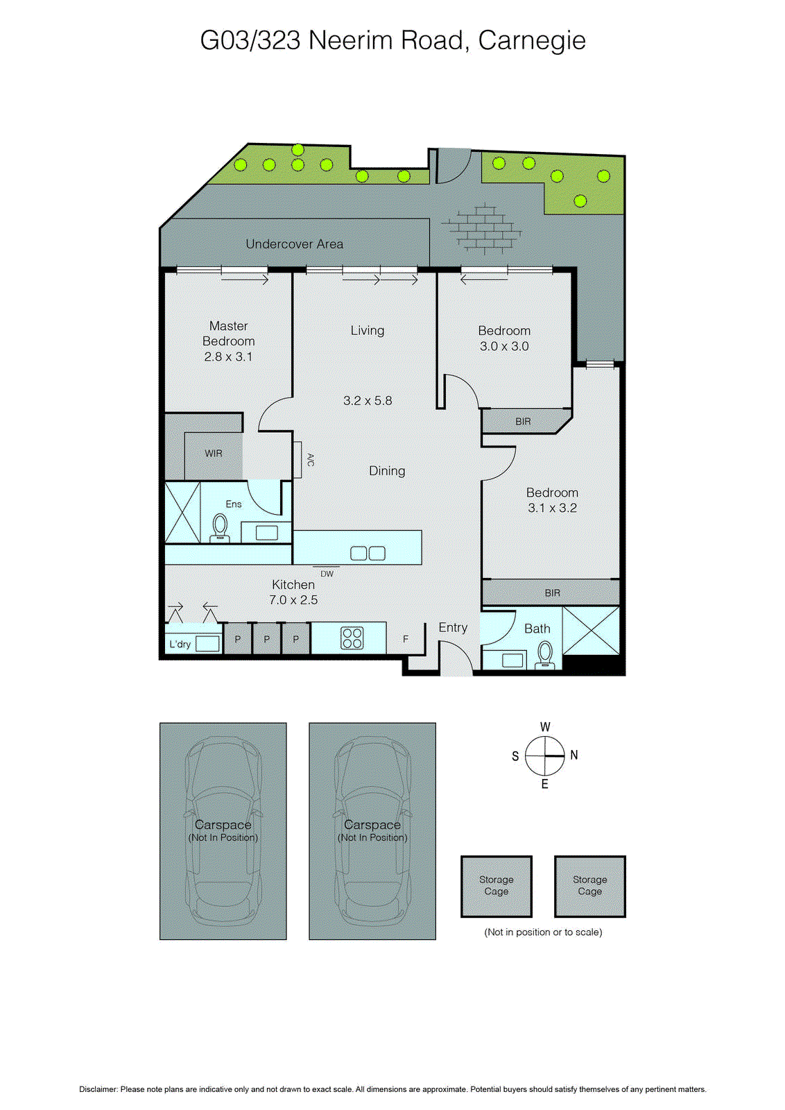 G03/323 Neerim Road, Carnegie VIC 3163 - Floorplan