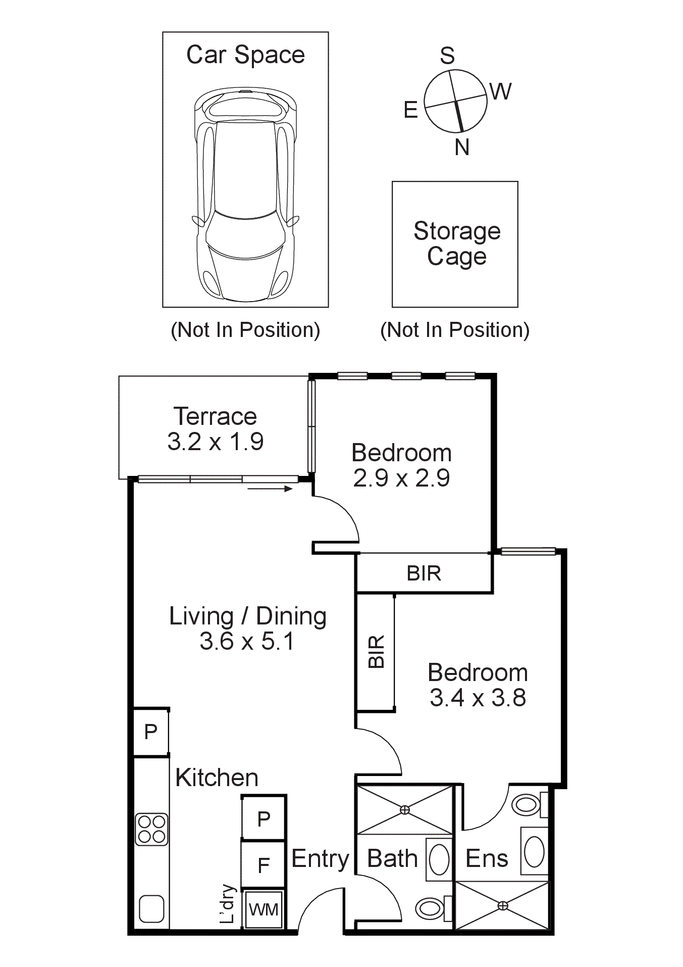 G03/42 Ralston Street, South Yarra VIC 3141 - Floorplan