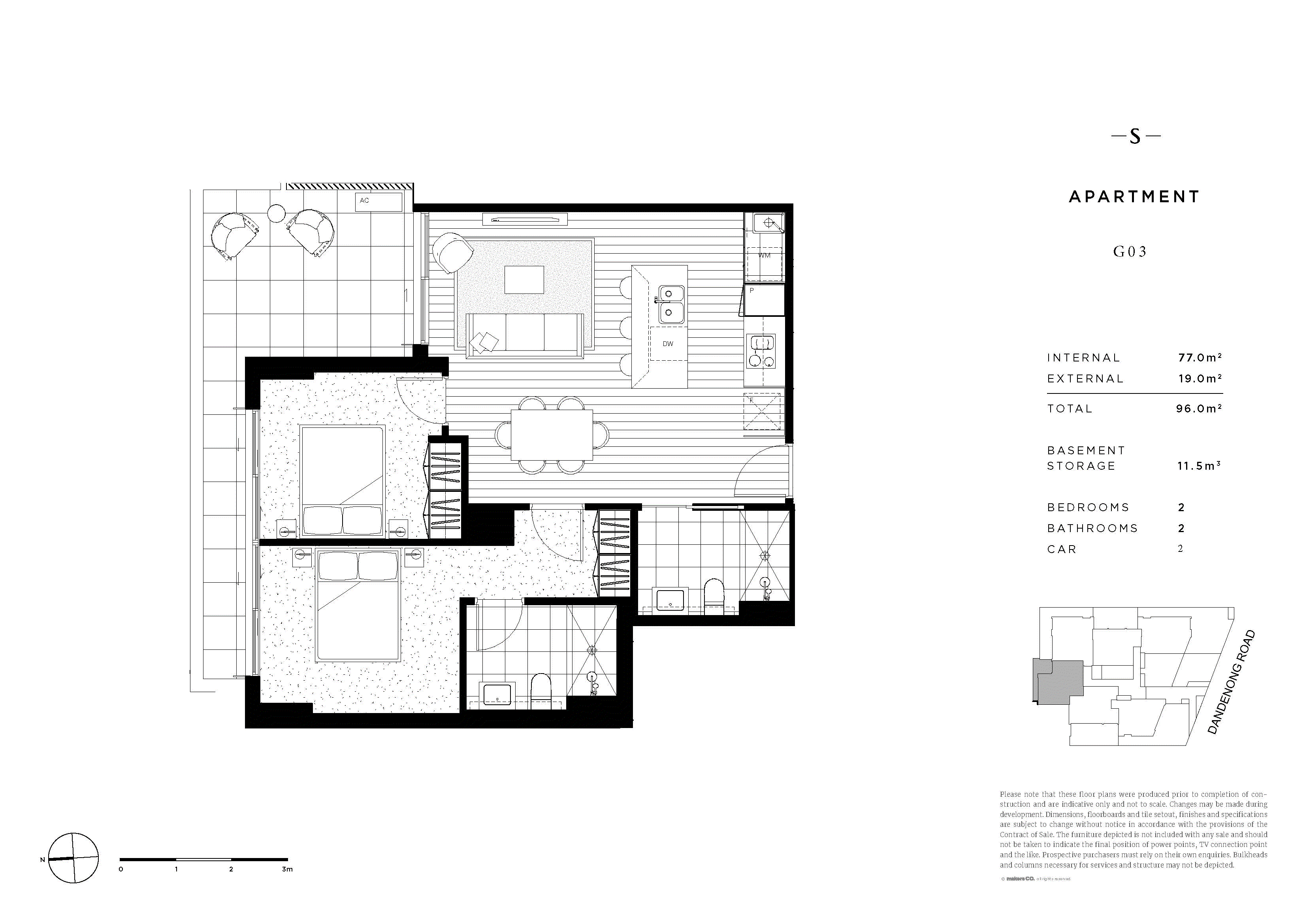 G03/551-553 Dandenong Road, Armadale VIC 3143 - Floorplan