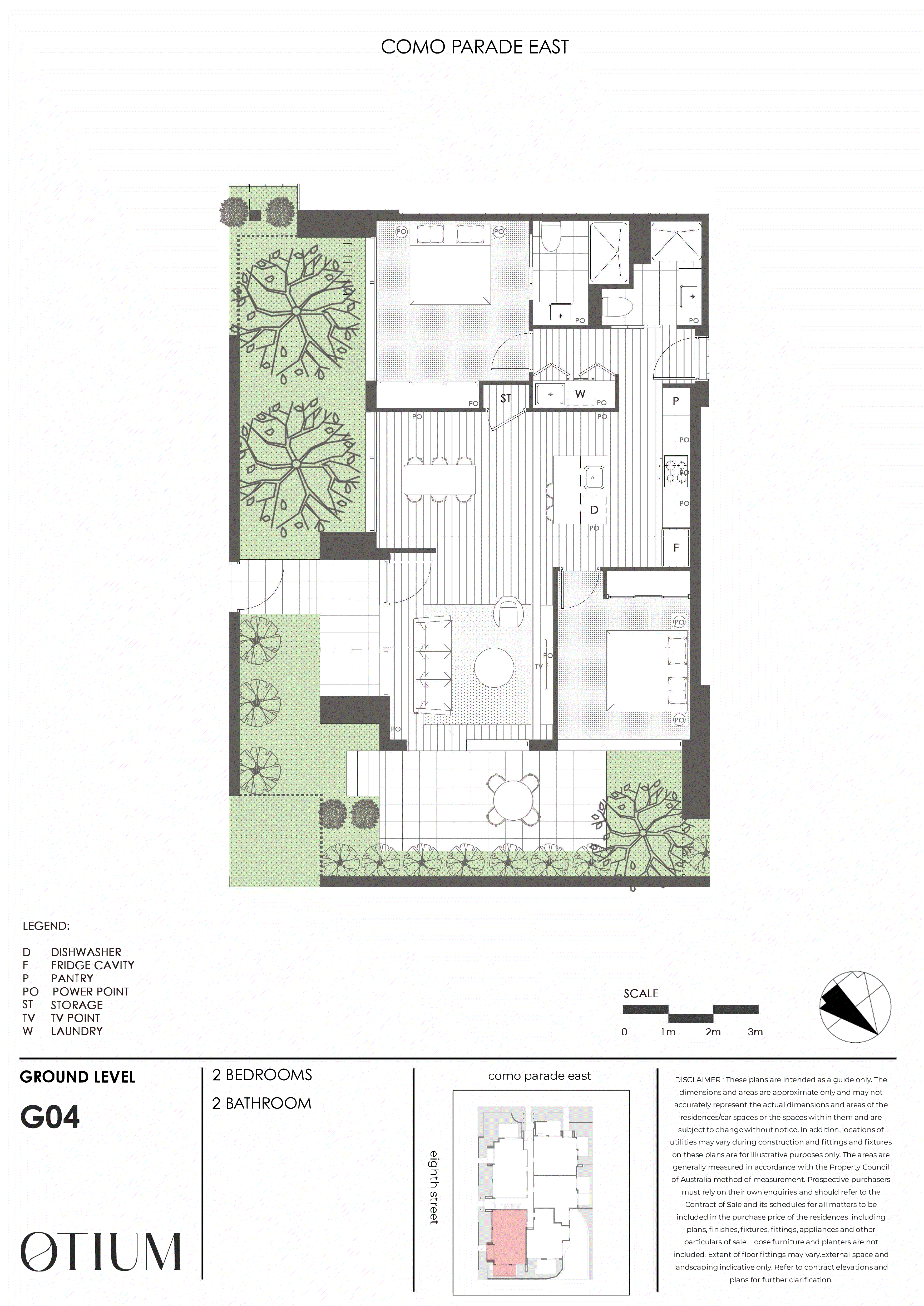 G04/125 Como Parade East, Parkdale VIC 3195 - Floorplan