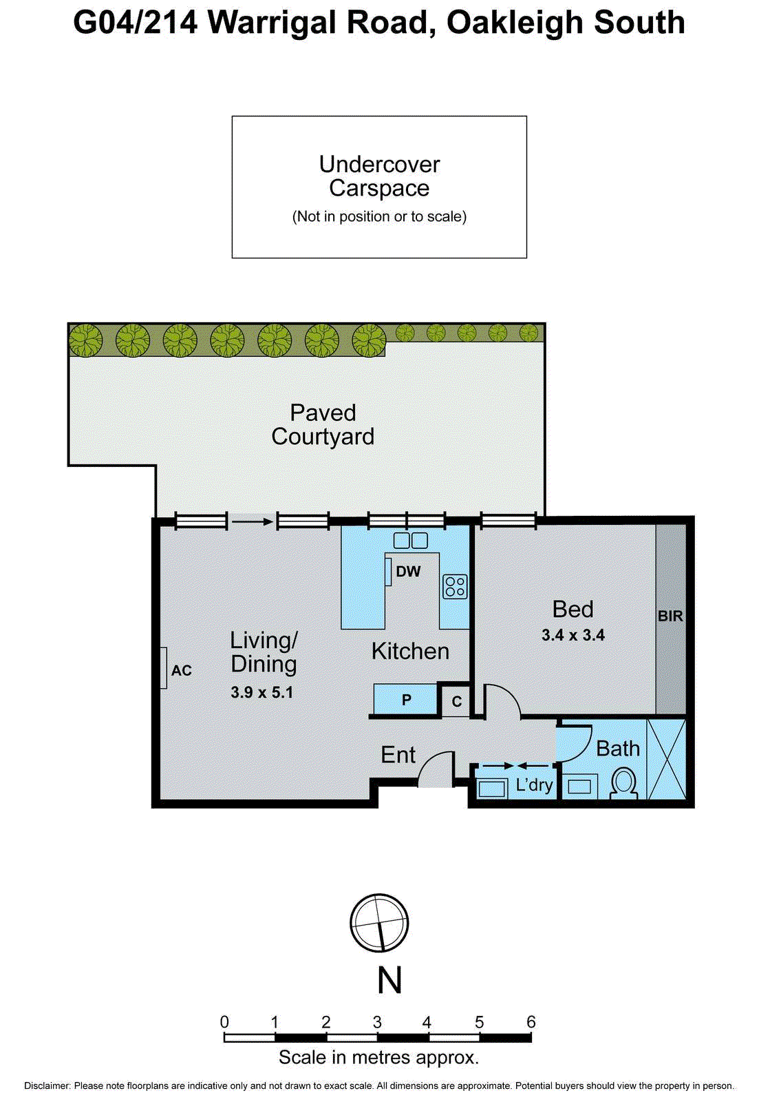 G04/214 Warrigal Road, Oakleigh South VIC 3167 - Floorplan